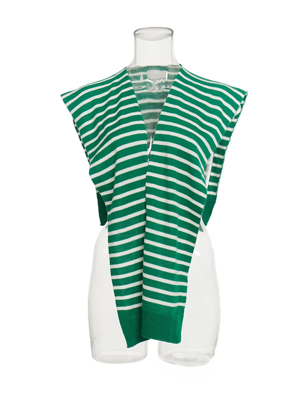 Stripe Knit Sweater Scarf IY509