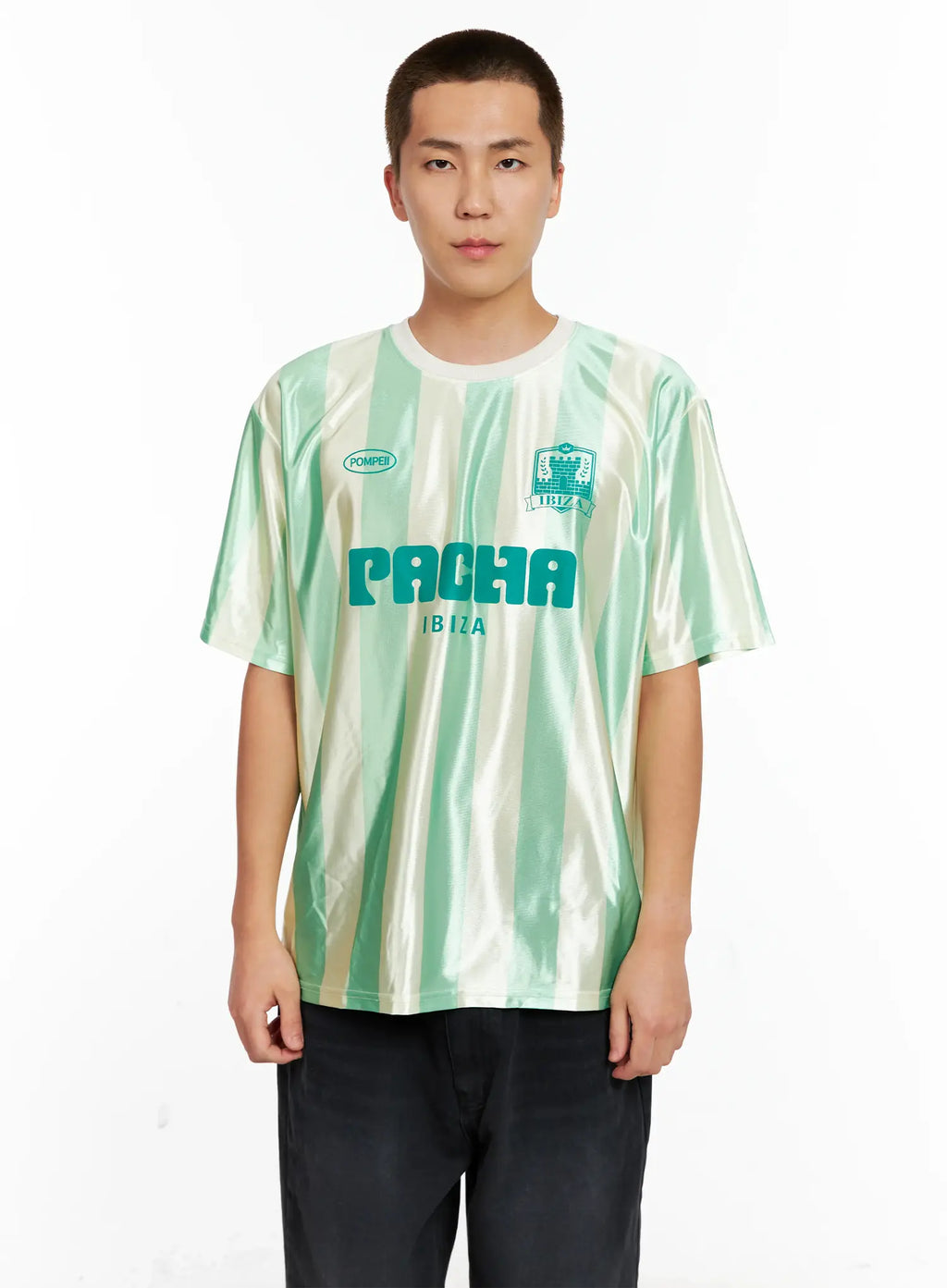 Men's Sporty Ibiza Striped Tee IG511