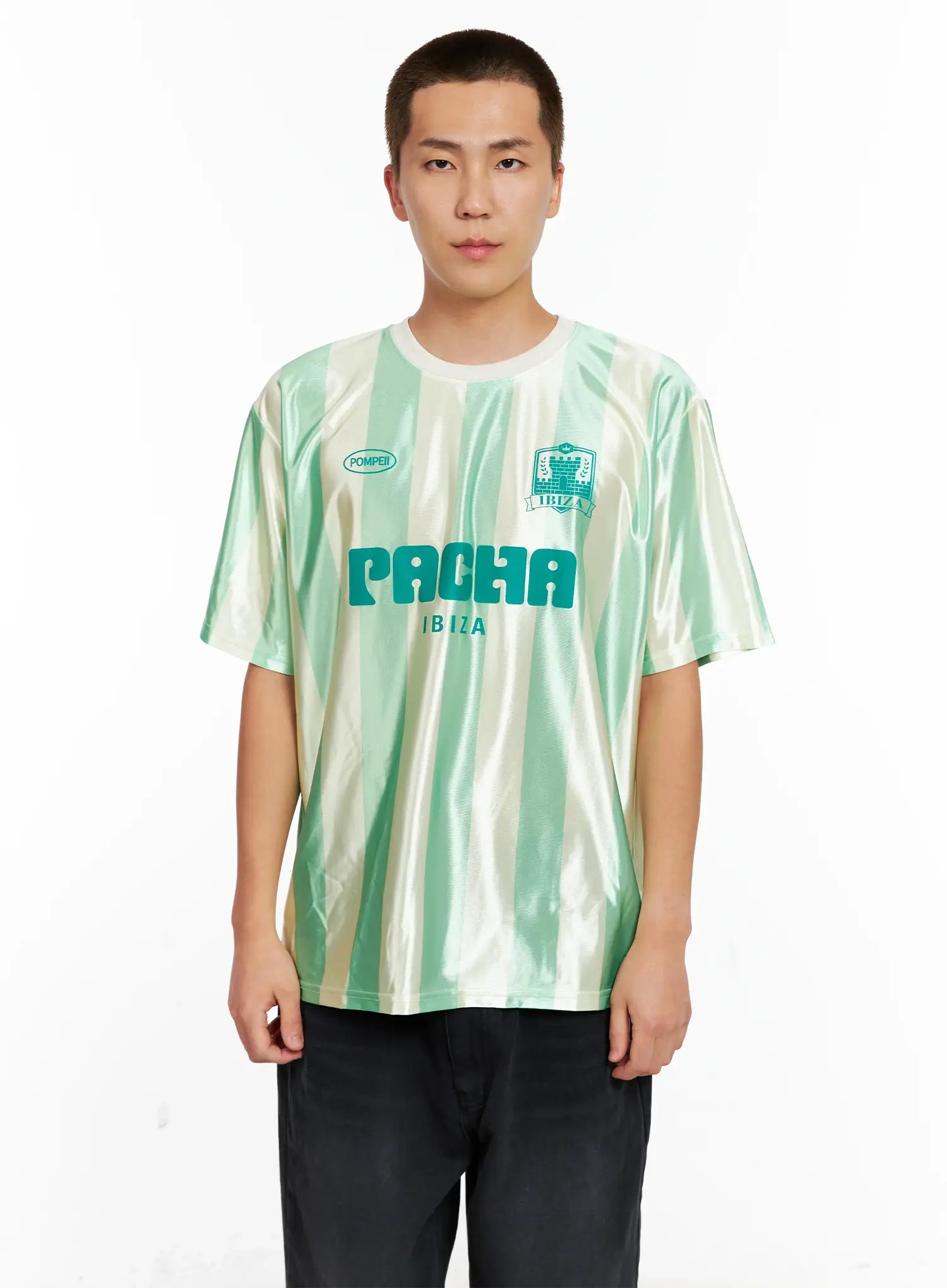 Men's Sporty Ibiza Striped Tee IG511