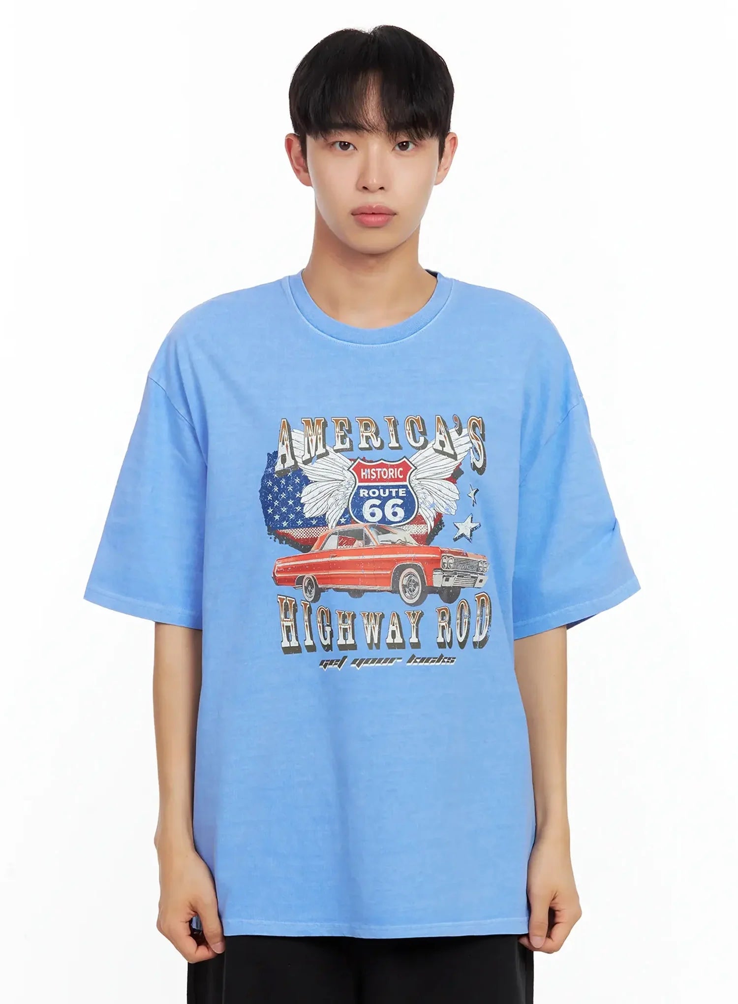 Men's Route 66 Graphic T-Shirt IL516