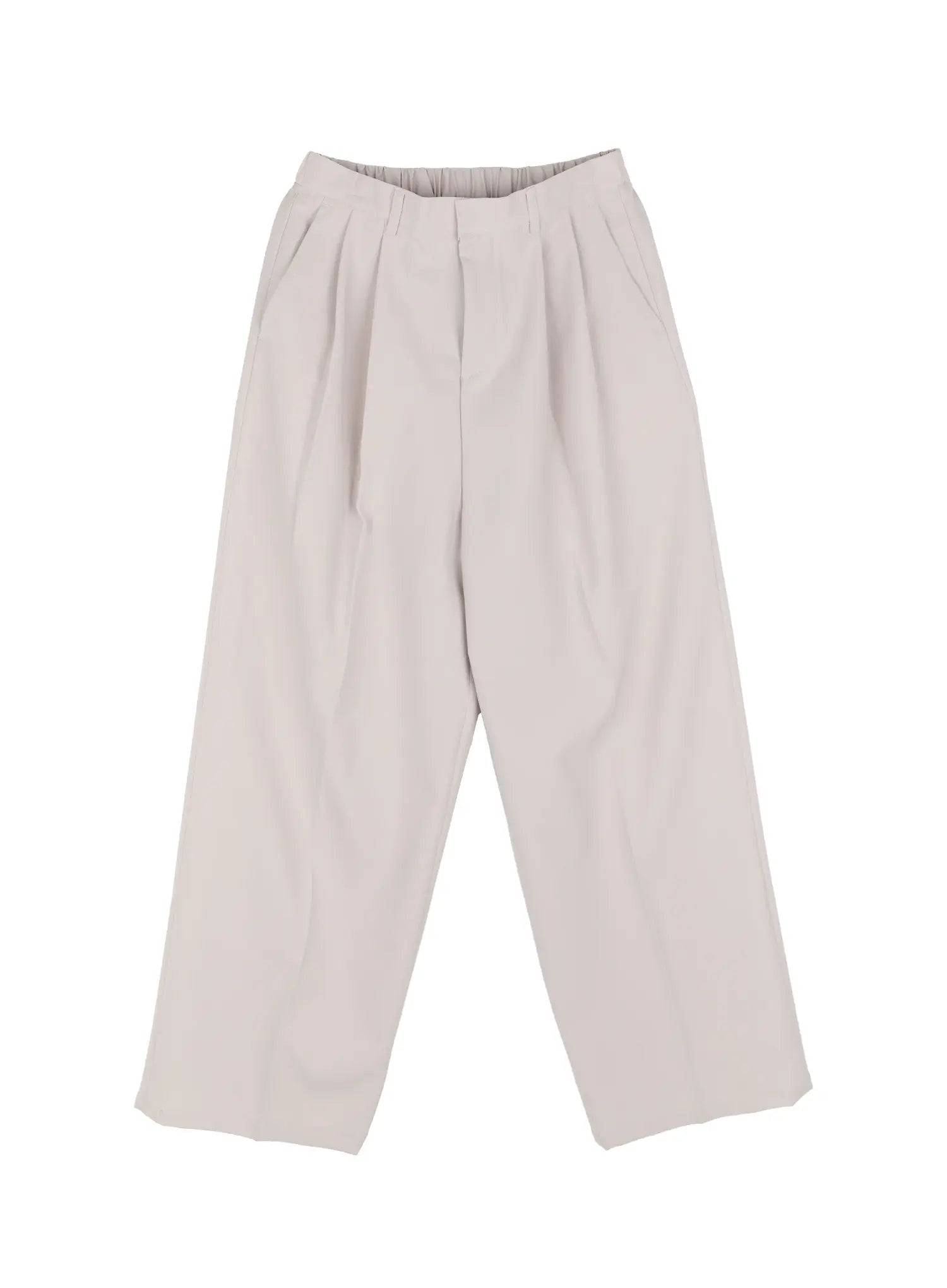 Men's Pleated Wide-Leg Pants IL511