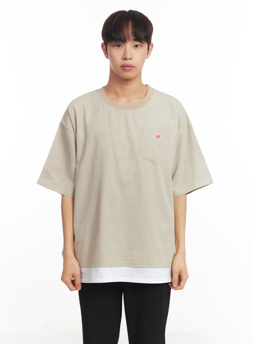 Men's Oversized Washed T-Shirt IA521