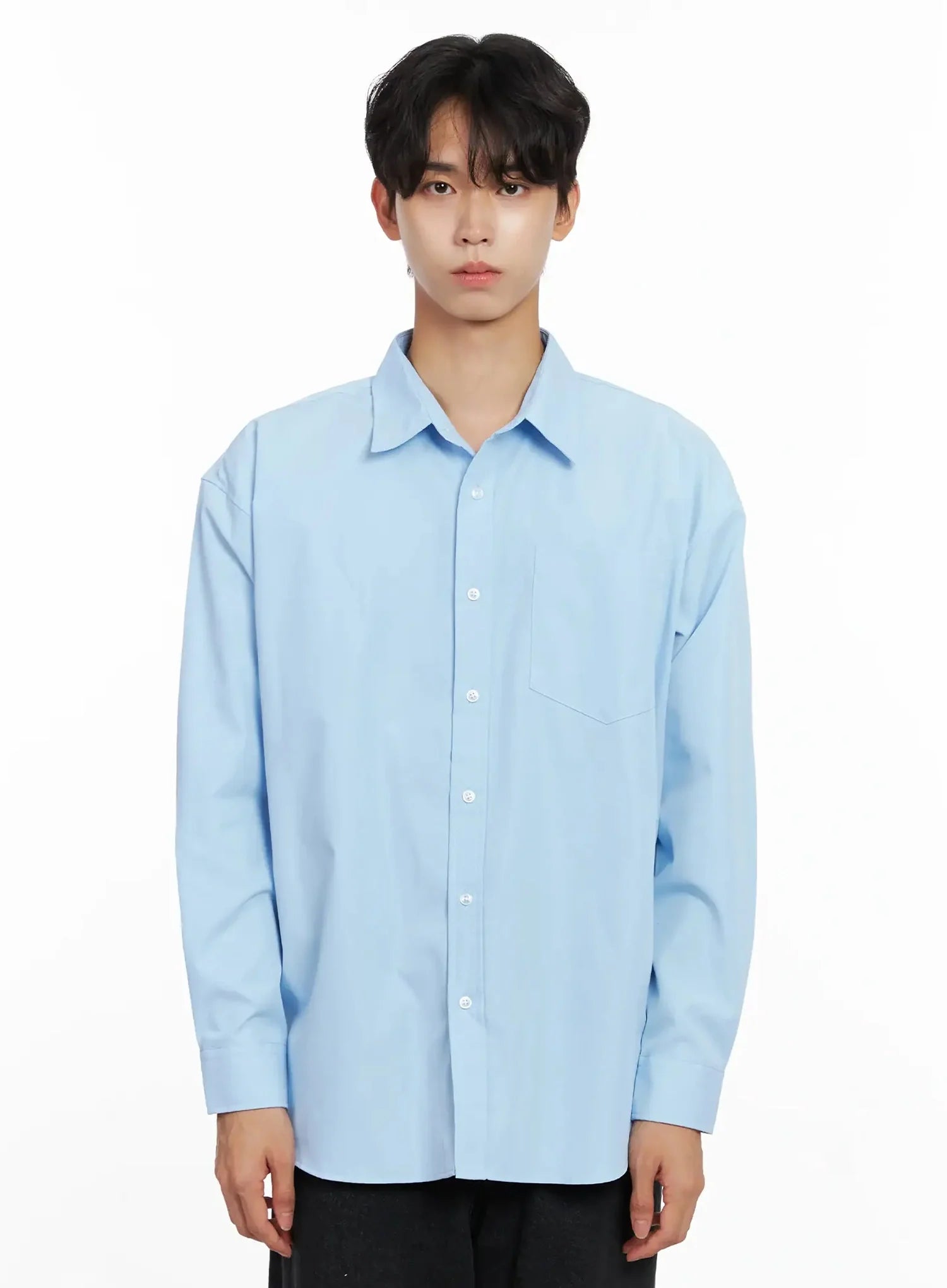 Men's Classic Button-Up Shirt IO517