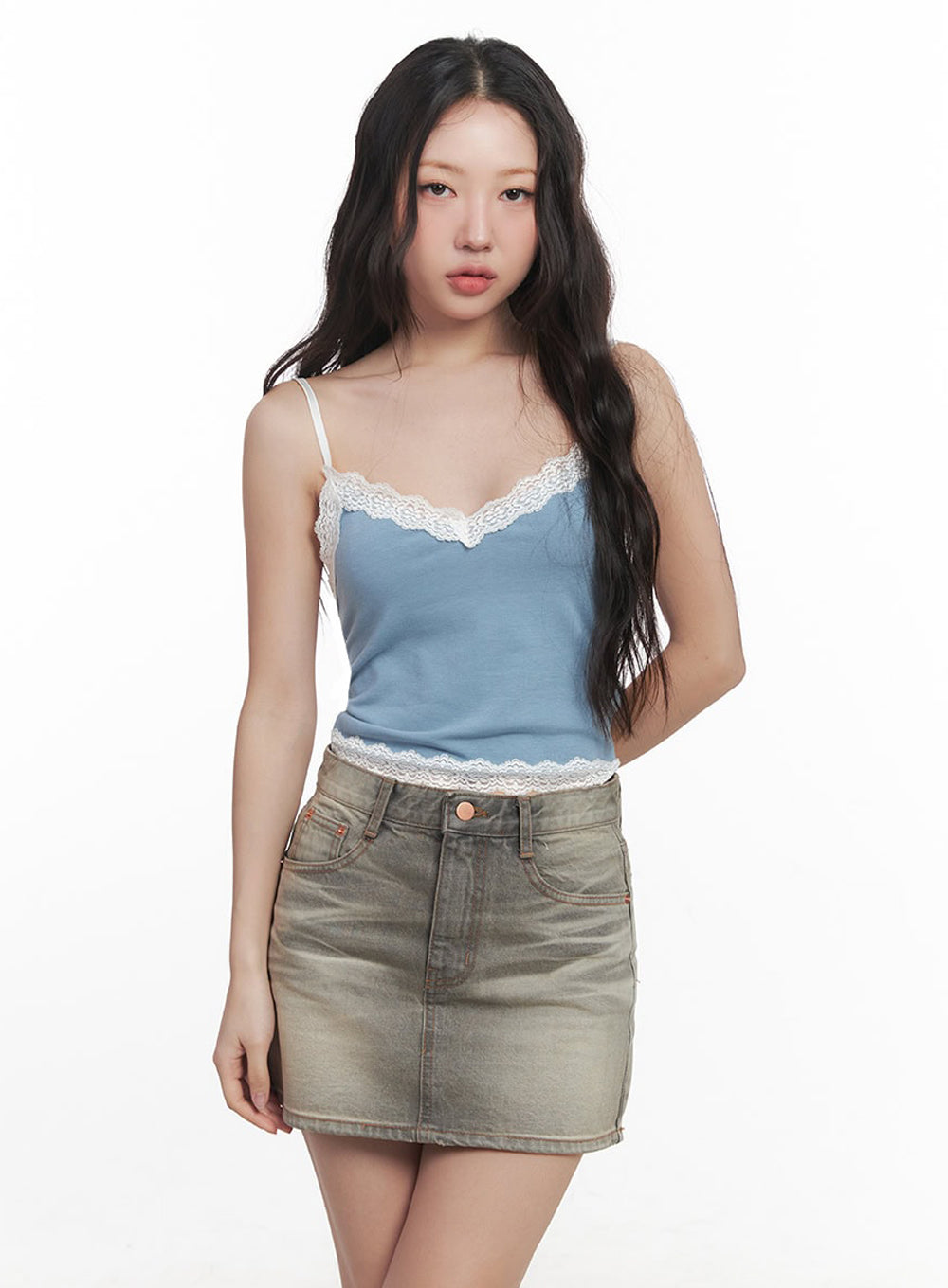 Elegant Lace Cami Top IM528