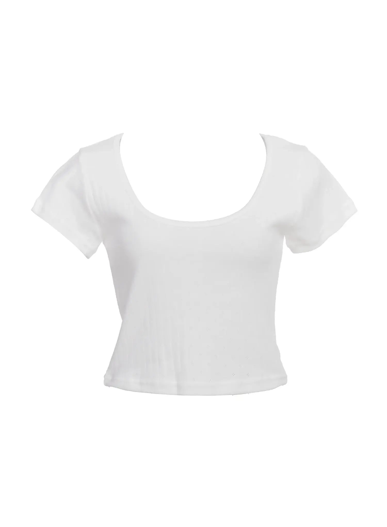 Cotton Casual Scoop Tee IC503