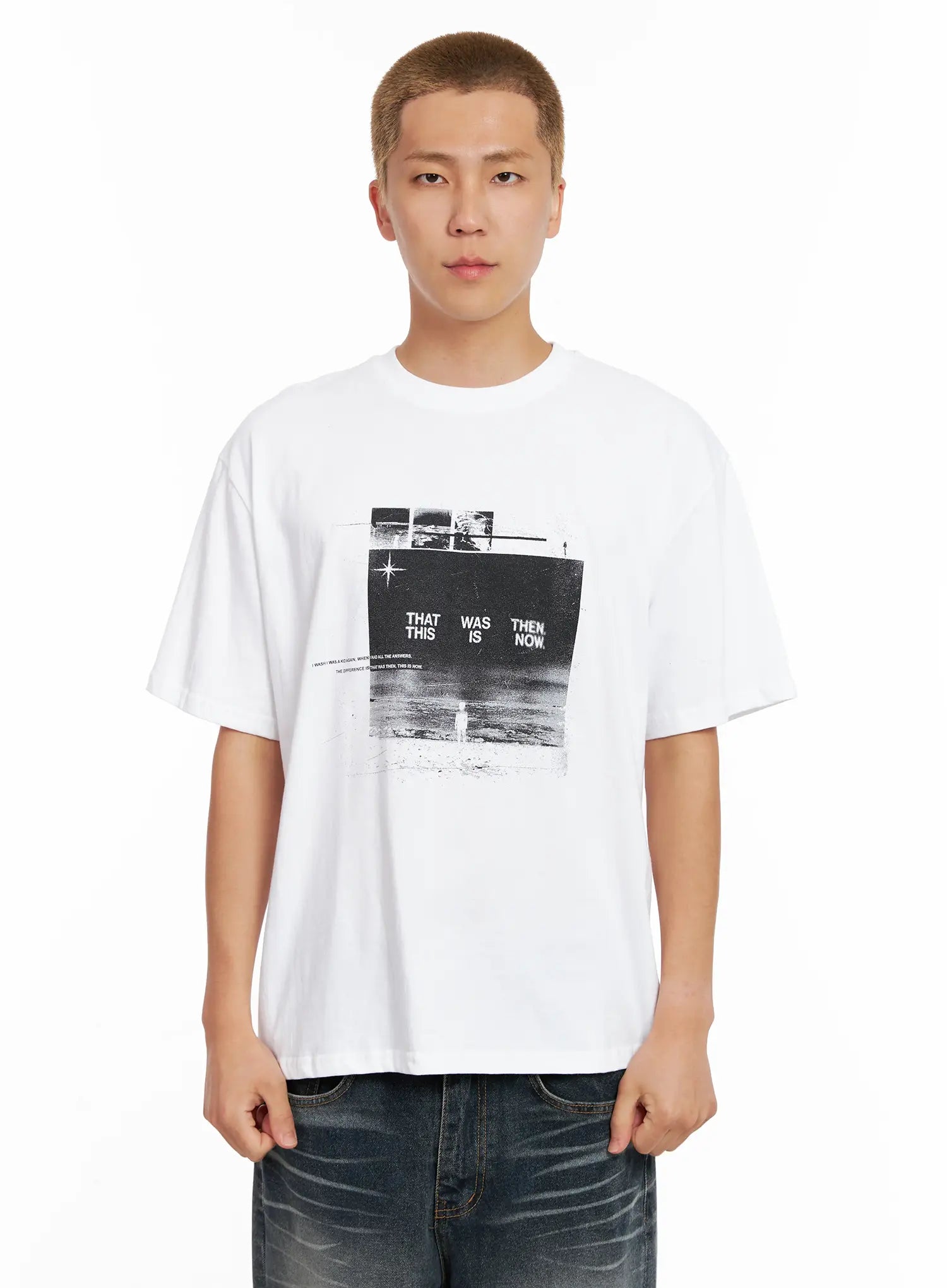 Men's Retro Graphic Tee IL518