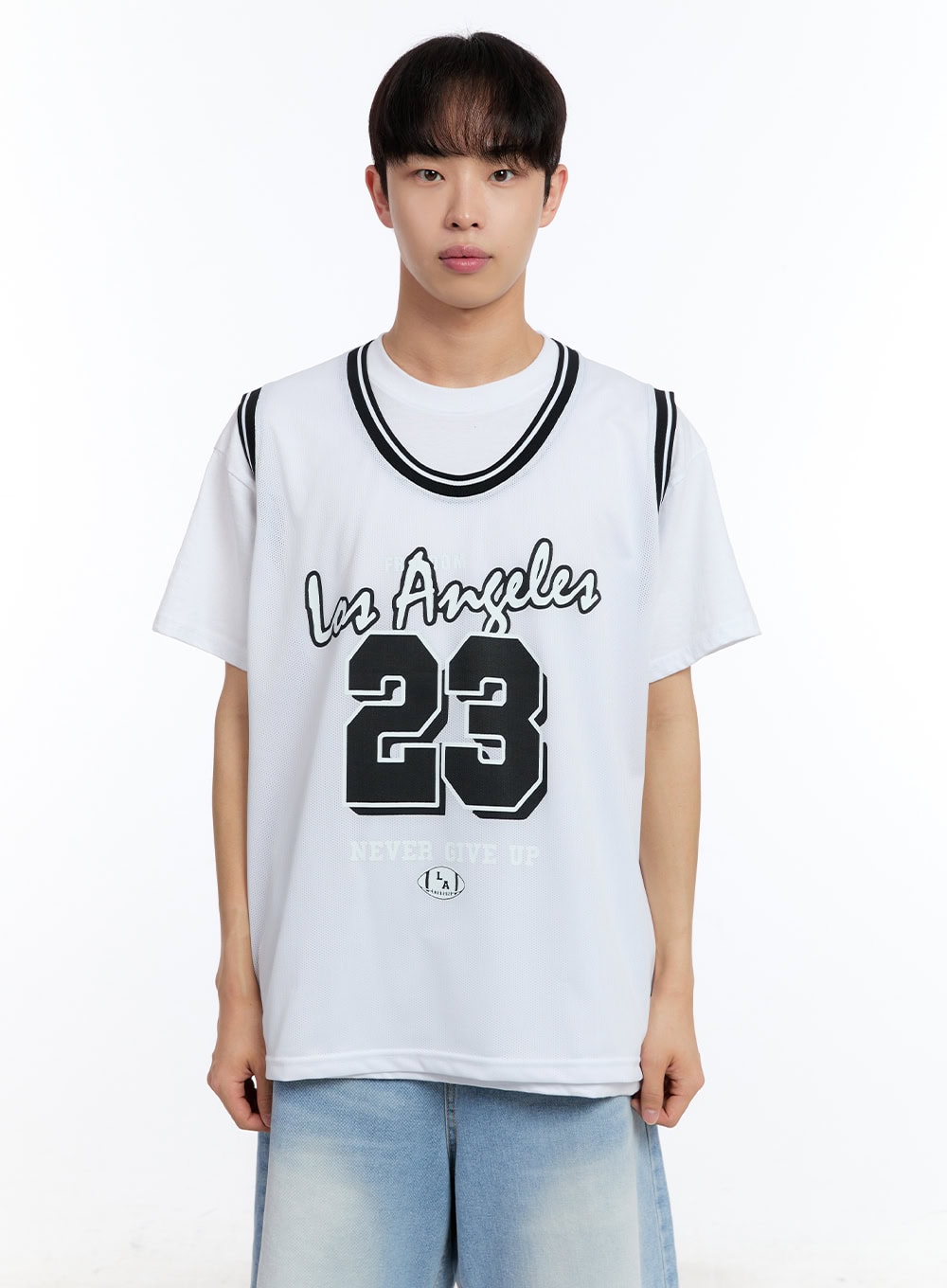 Men's Mesh LA Sleeveless Jersey Tee IY529