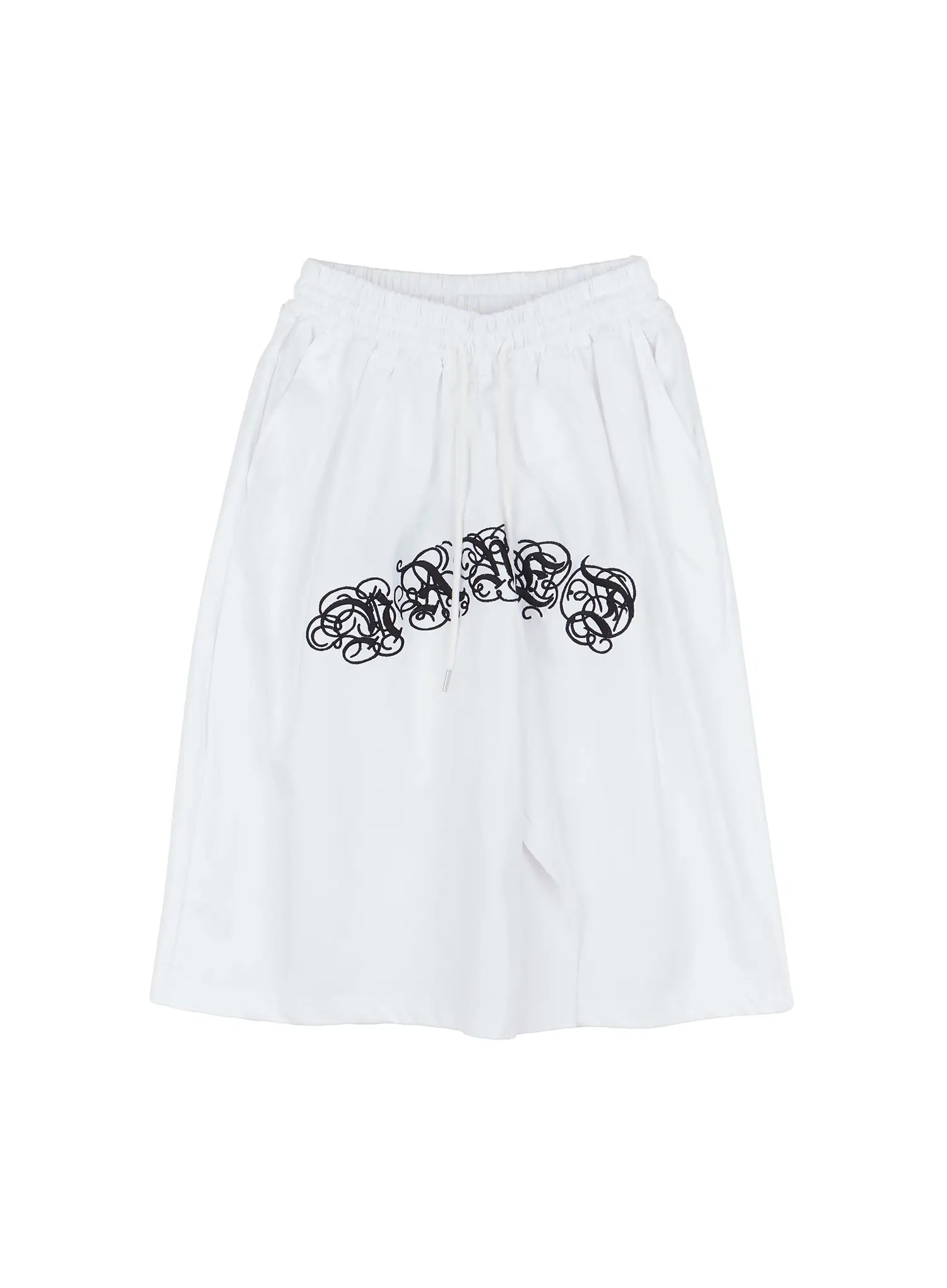 Men's Embroidered Graphic Sweat Shorts IU518