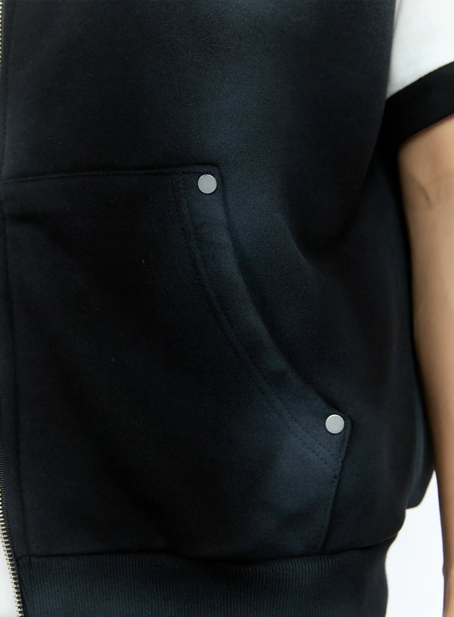 Men's Grunge Tie-Dye Sleeveless Hoodie IG515