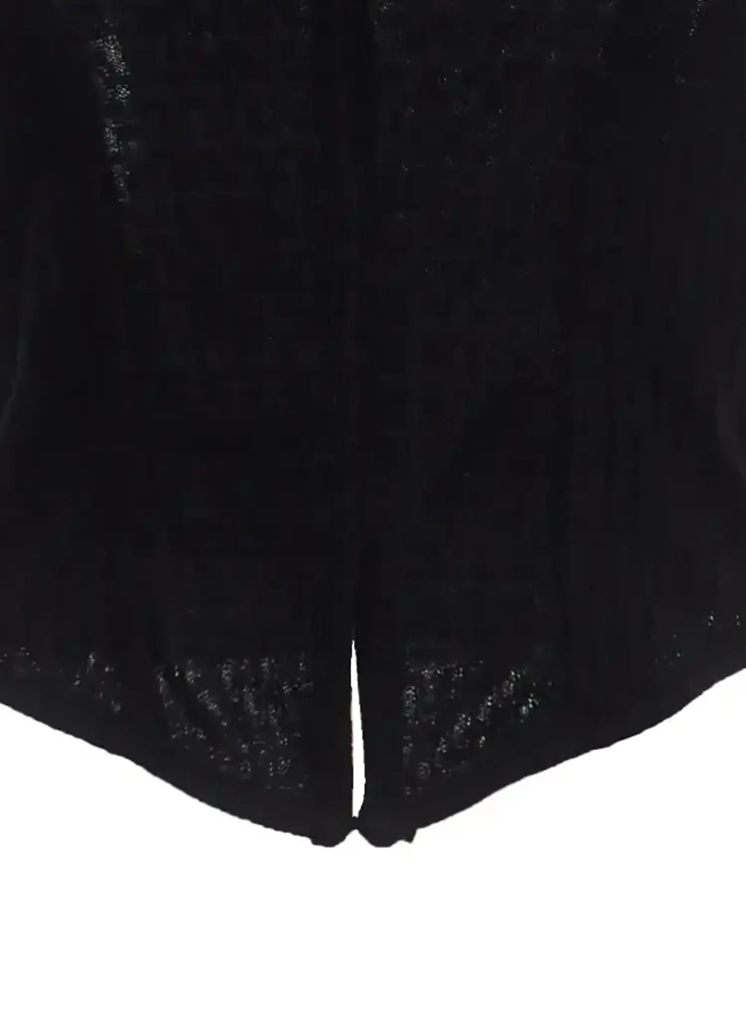 Waffle Collar Sleeveless Top  IC503