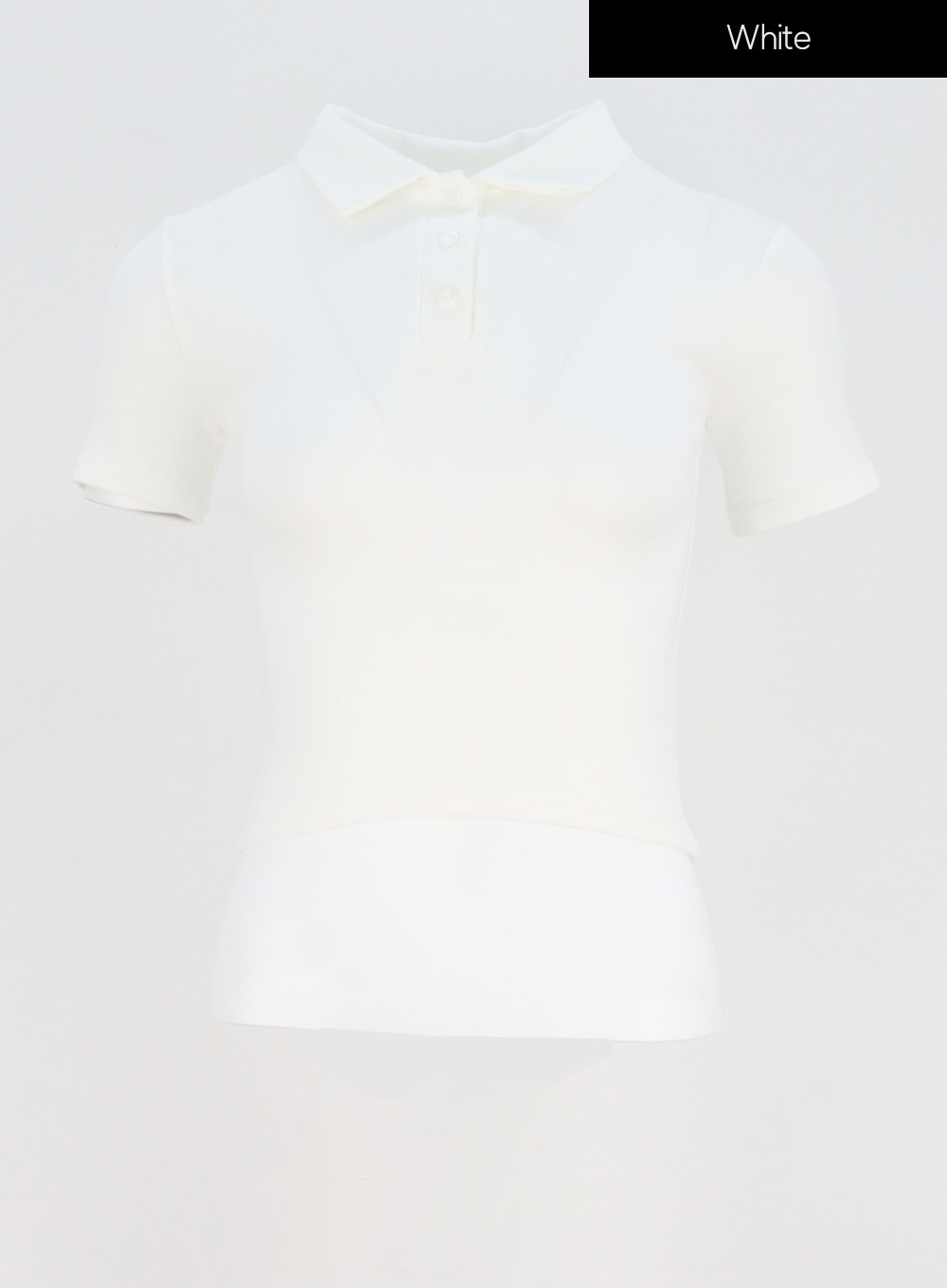 Cropped Polo Tee IY312