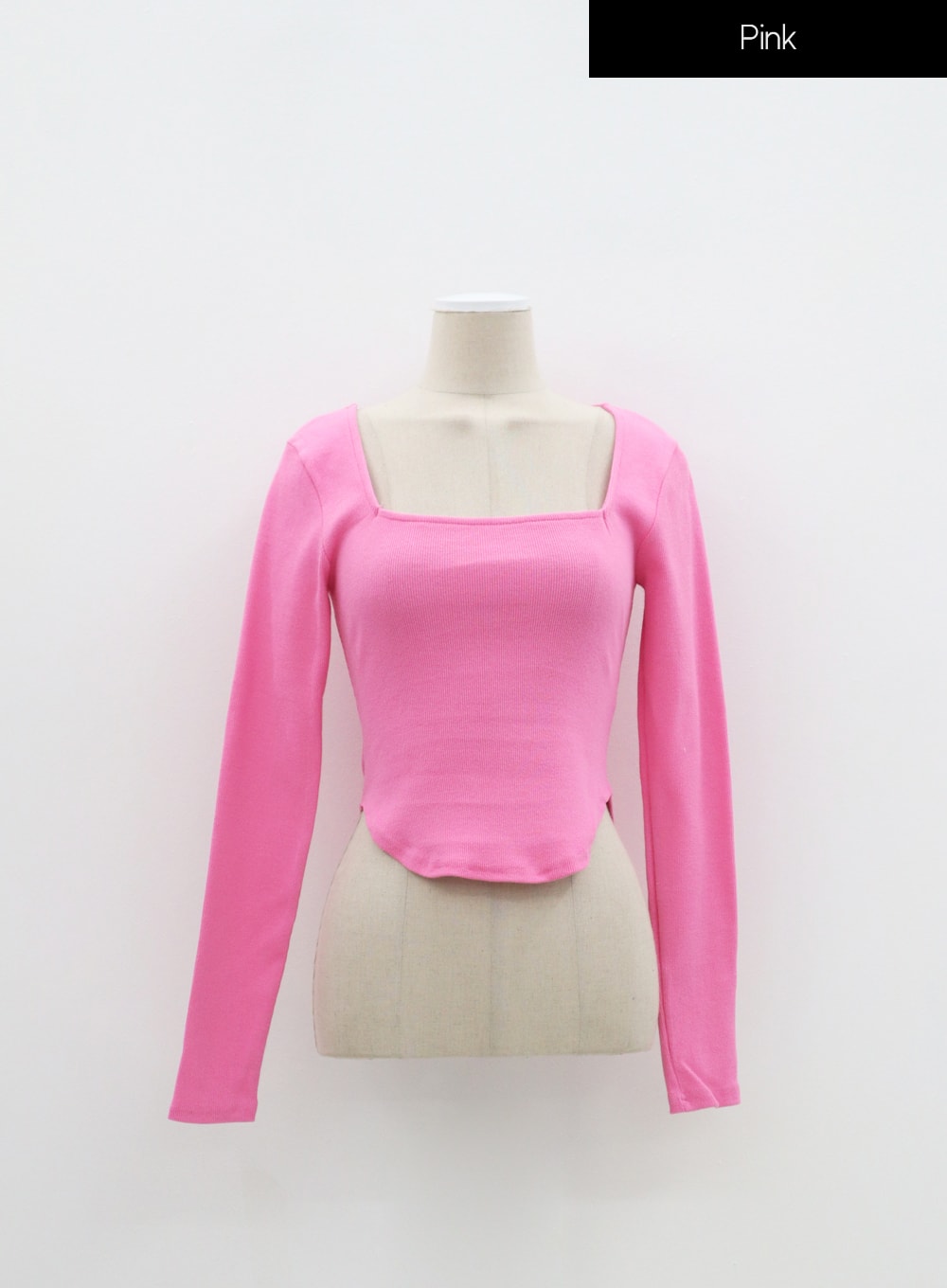 Square Neck Cropped Top IM307