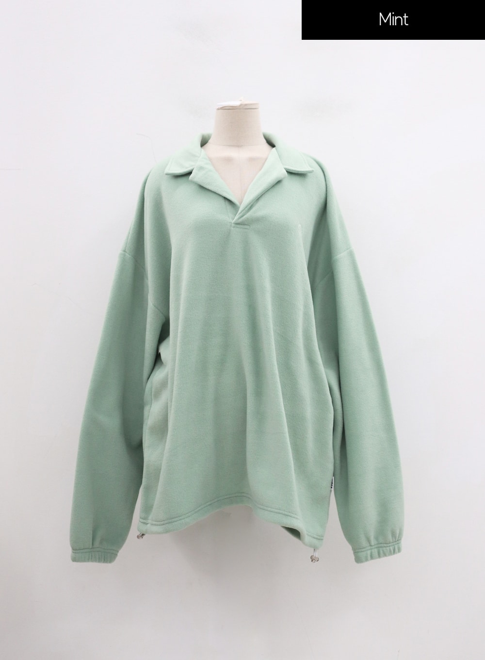 Plus Embroidered Oversized Sweatshirt ID27