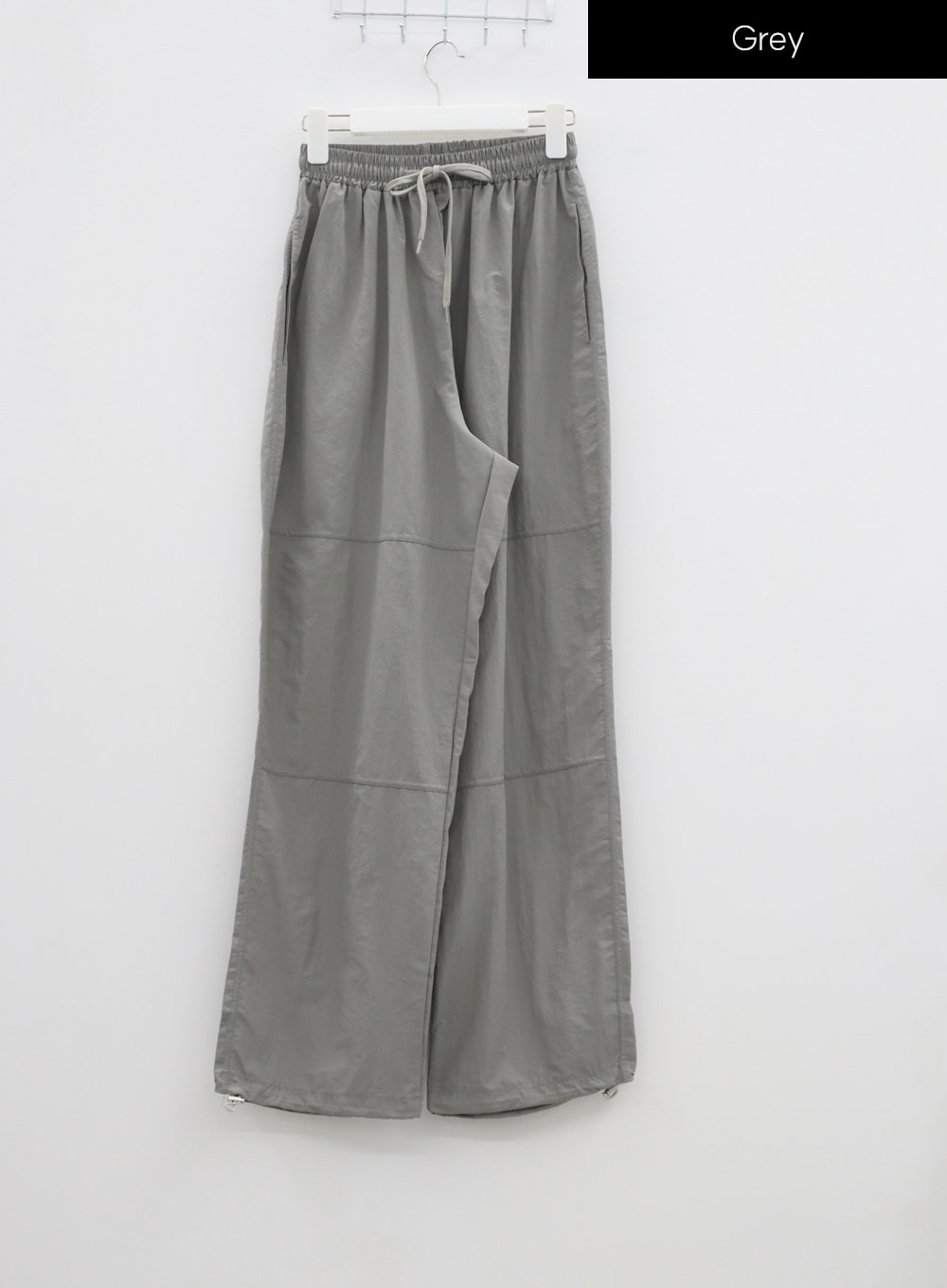 Drawstring Baggy Track Pants IF309