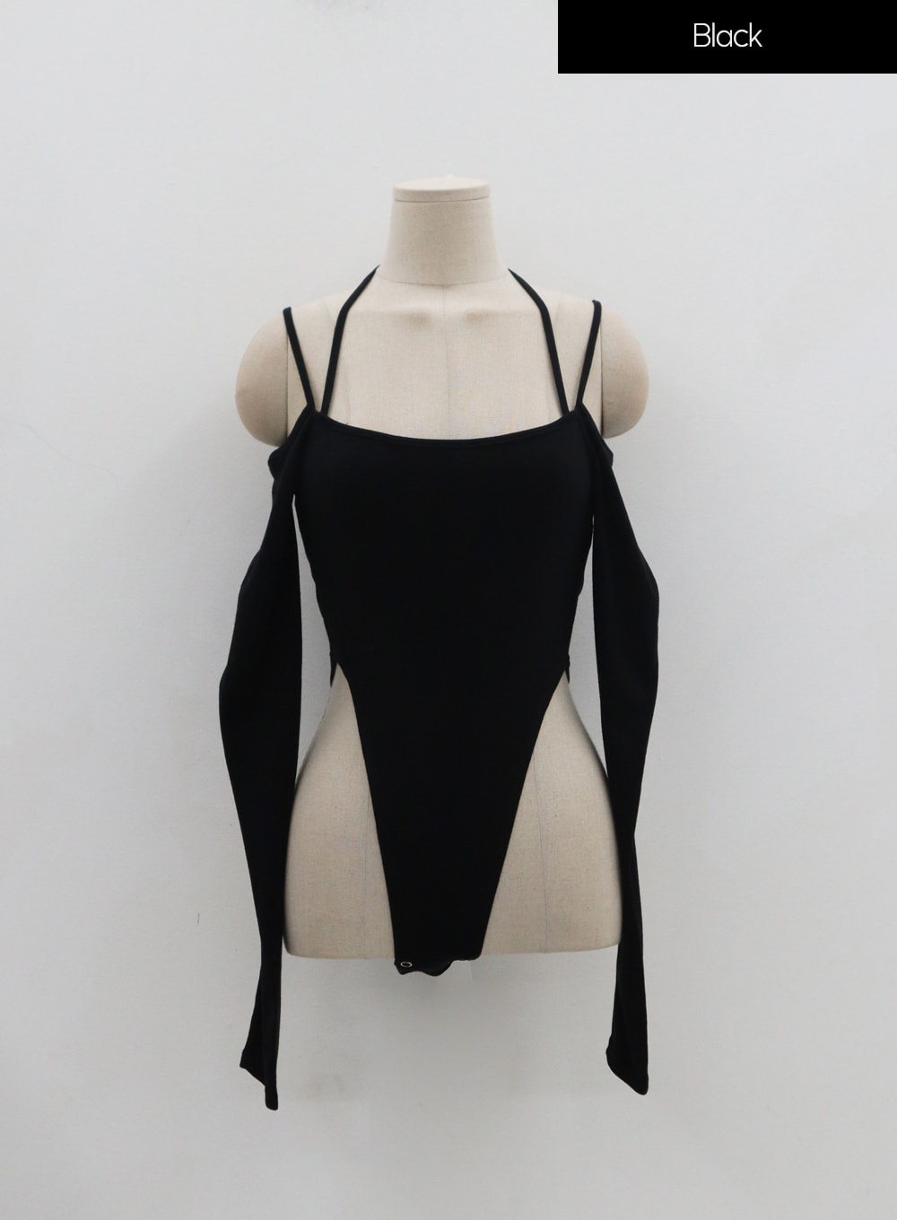 Off-Shoulder Thin Straps Bodysuit IN22