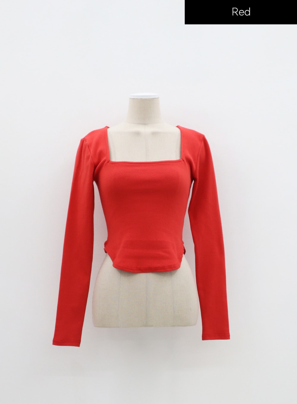 Square Neck Cropped Top IM307