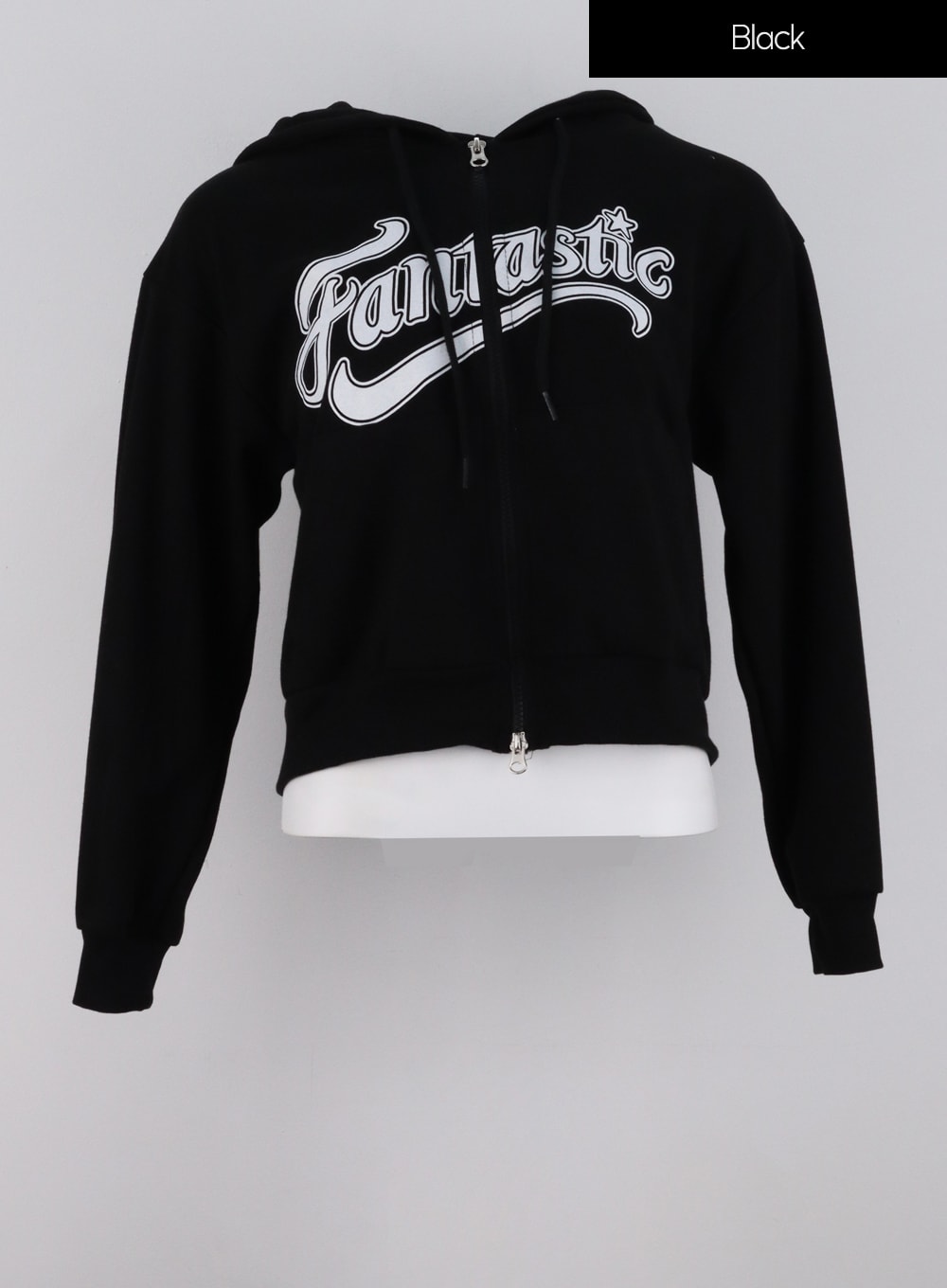 Graphic Zip-Up Hoodie IG303