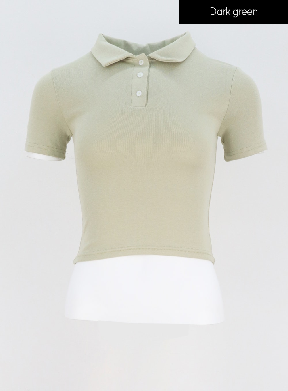 Cropped Polo Tee IY312