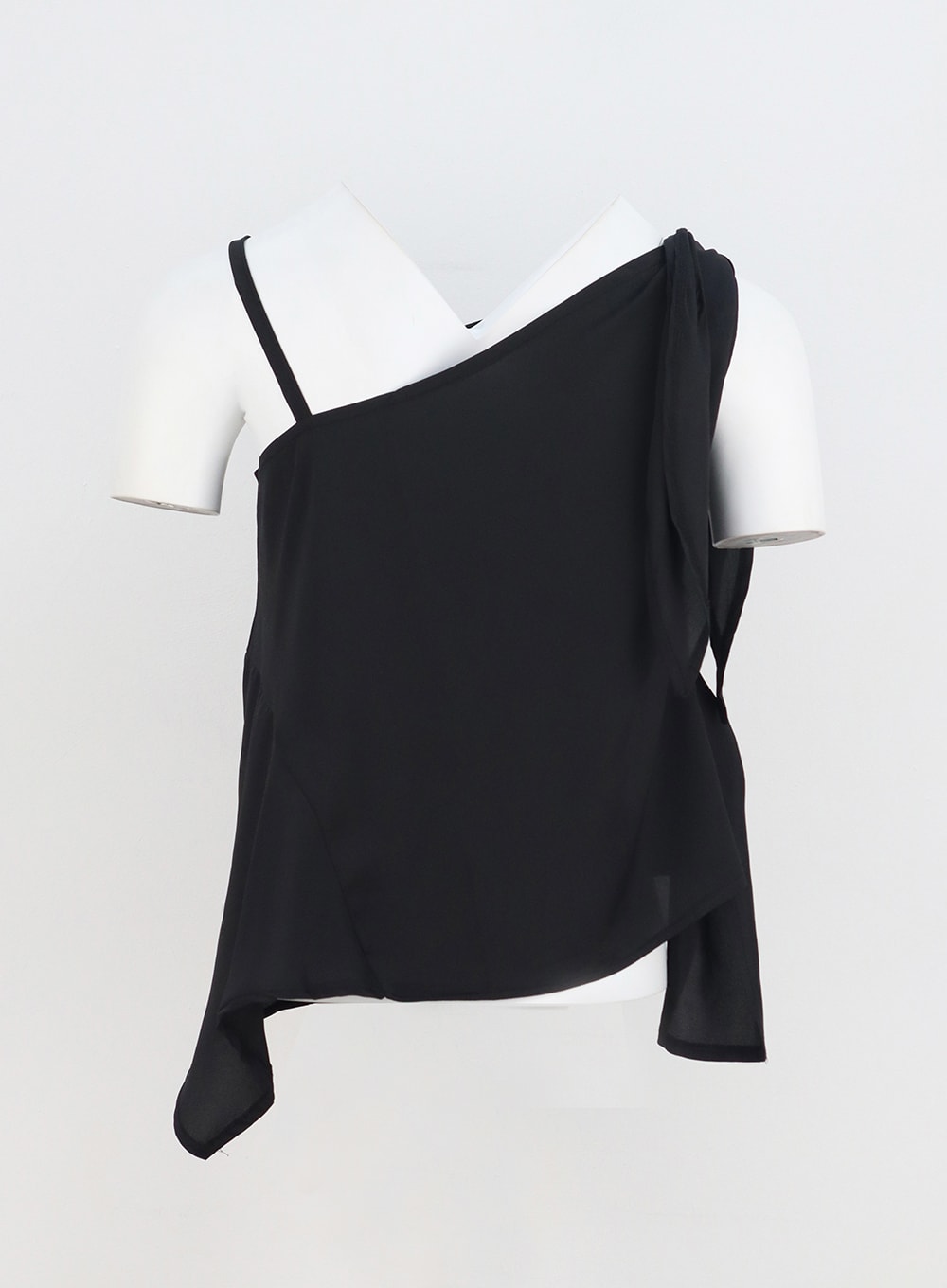 Unbalanced Wrapped Blouse IY326