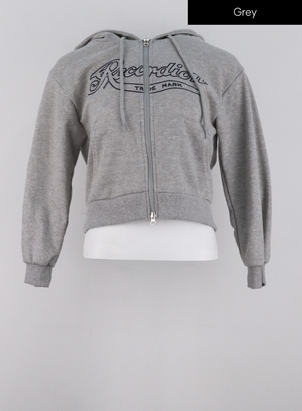 Two-Way Zip-Up Hoodie IG304