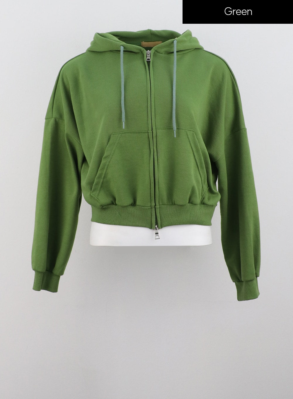Zip-Up Cropped Hoodie IG320