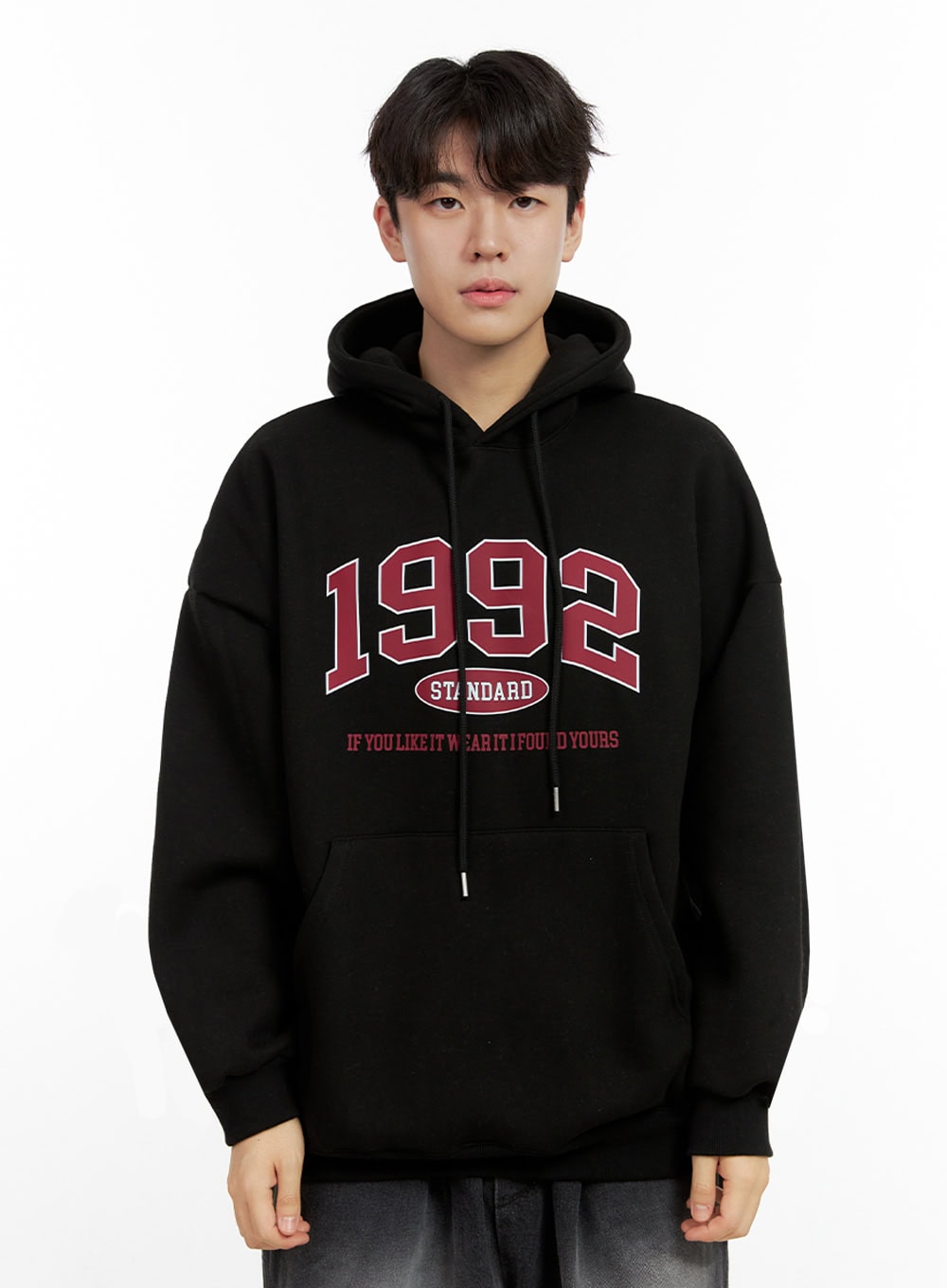 Men's Long Sleeve Hoodie Sweatshirt IN422