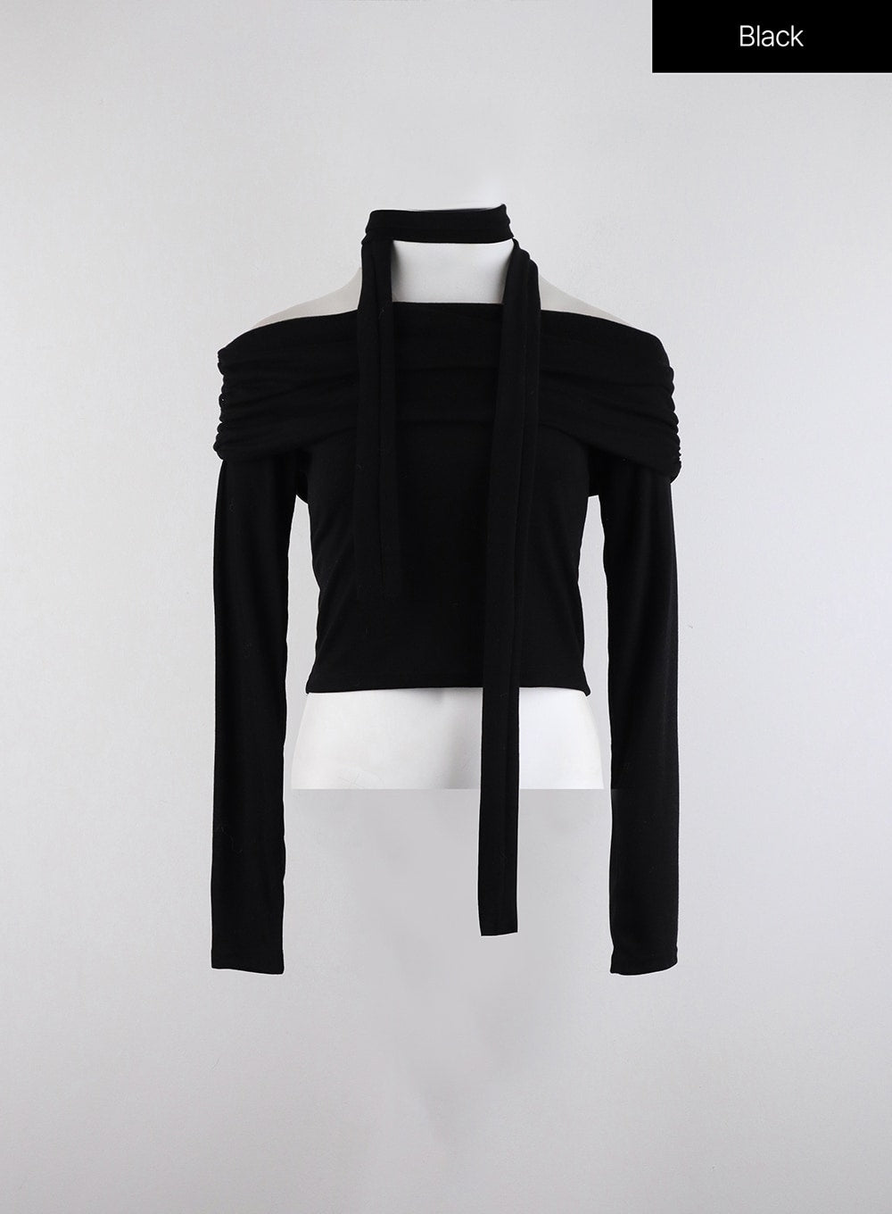 Off Shoulder Top and Scarf Set ID315