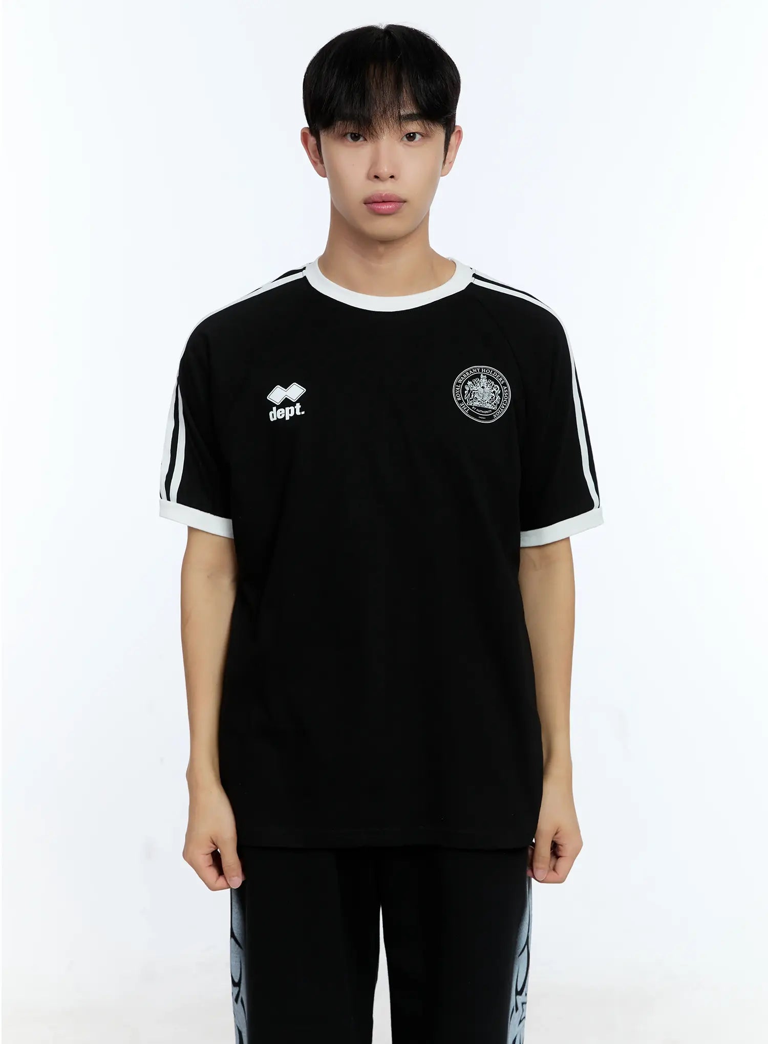 Men's Minimalist Graphic Cotton Tee IG515