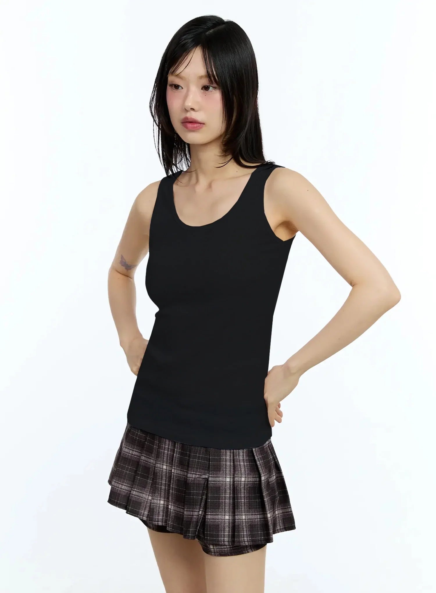 Basic Slim-Fit Tank Top IU524