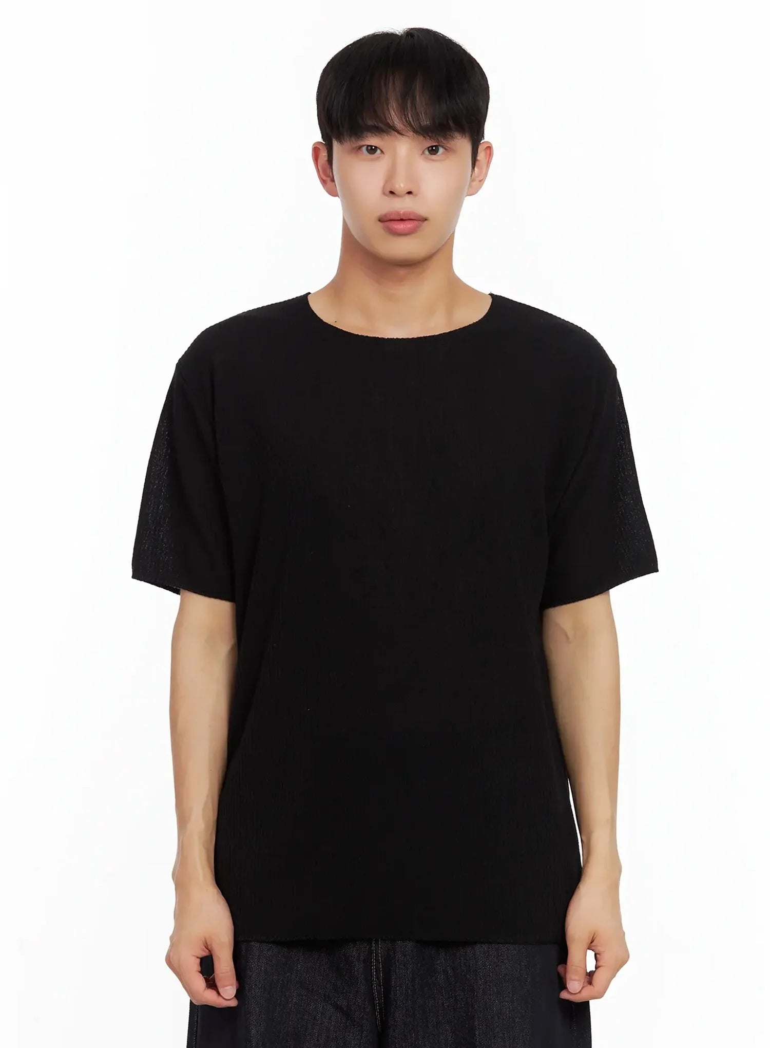 Men's Knit Short-Sleeve Tee IL516