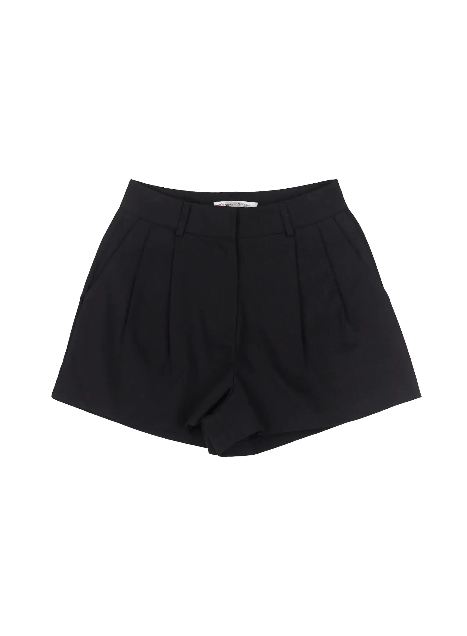 Pleated Pintuck Shorts IL528