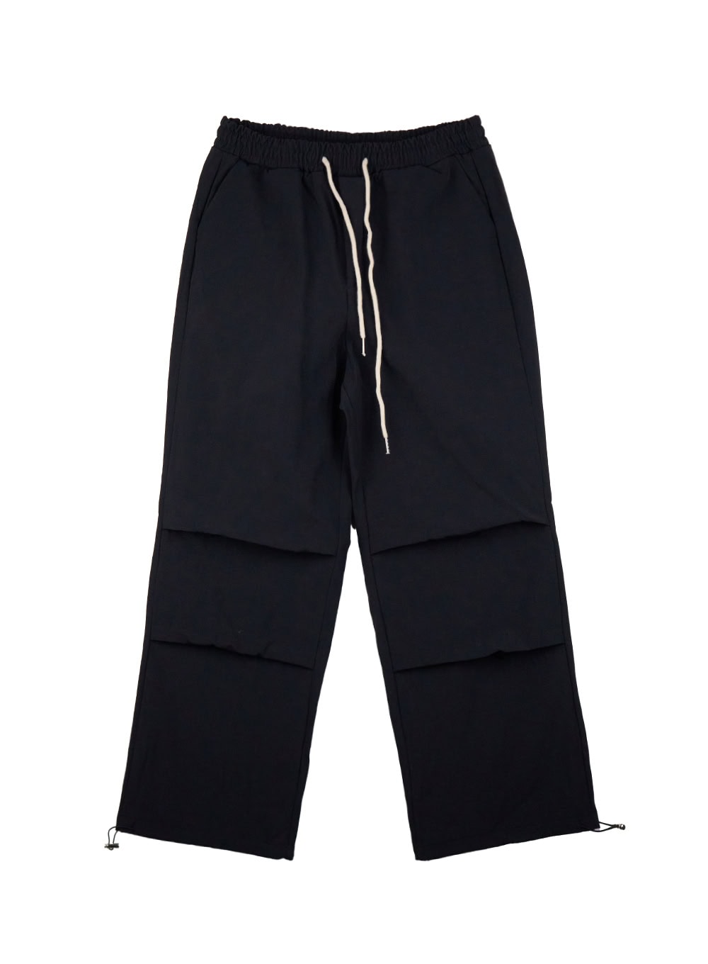 Men's Straight-Leg Solid Pintuck Track Pants ID427
