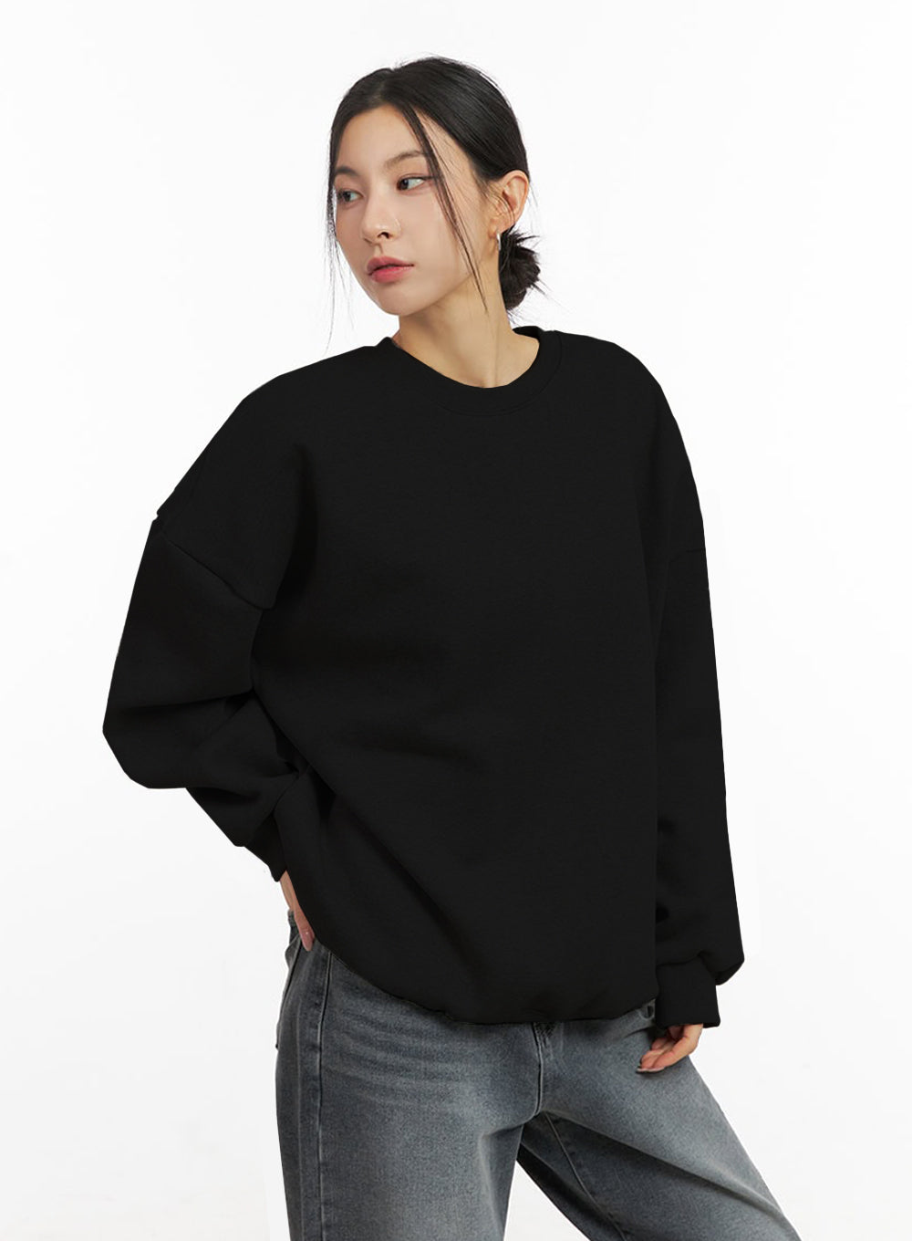 Classic Oversized Crew Neck IJ503