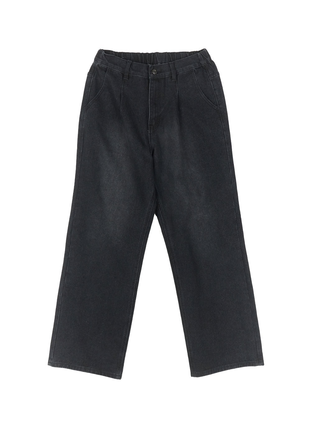 Men's Pintuck Washed Jeans IA511