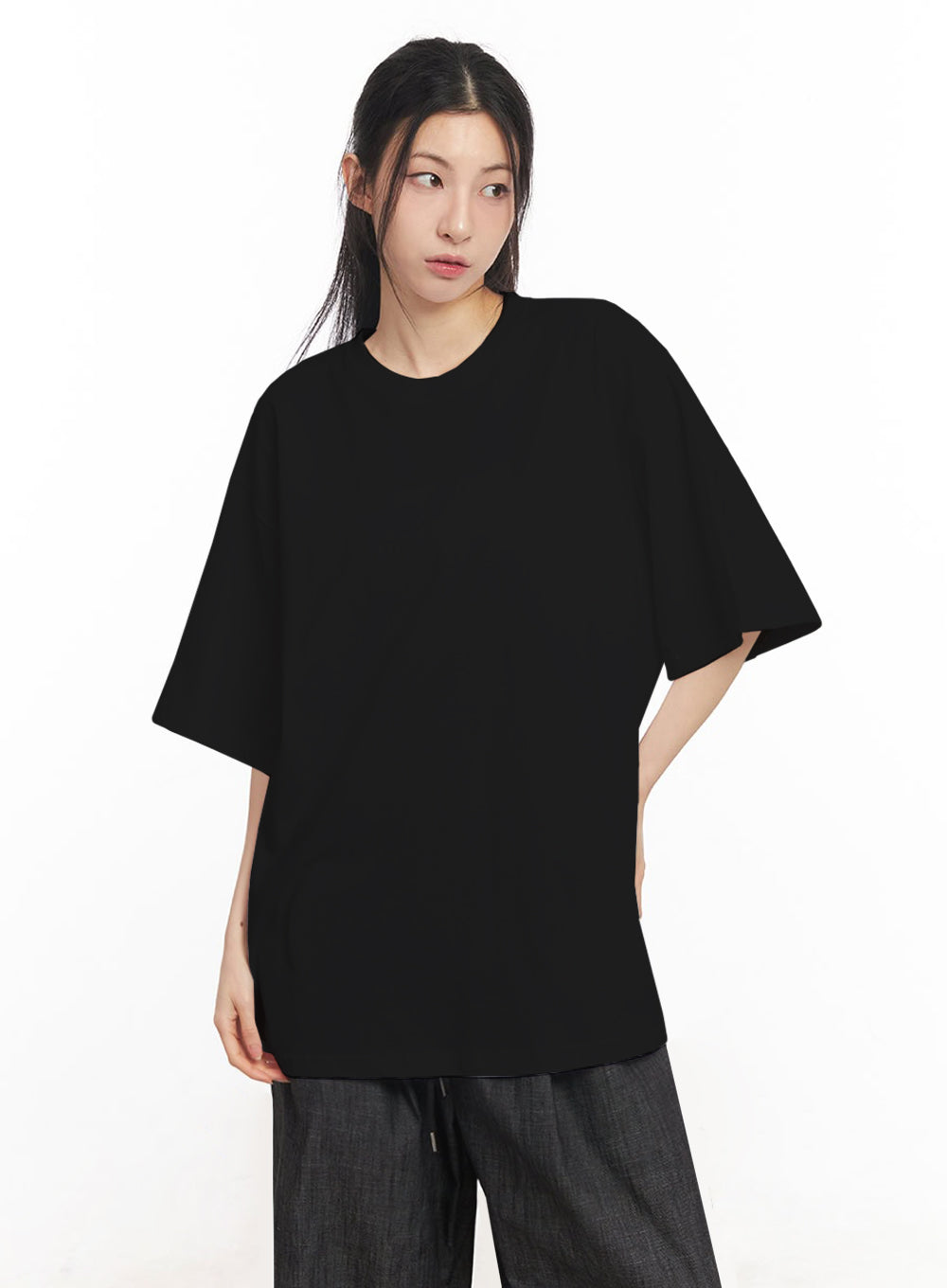 Essential Cotton Oversize T-Shirt IY529