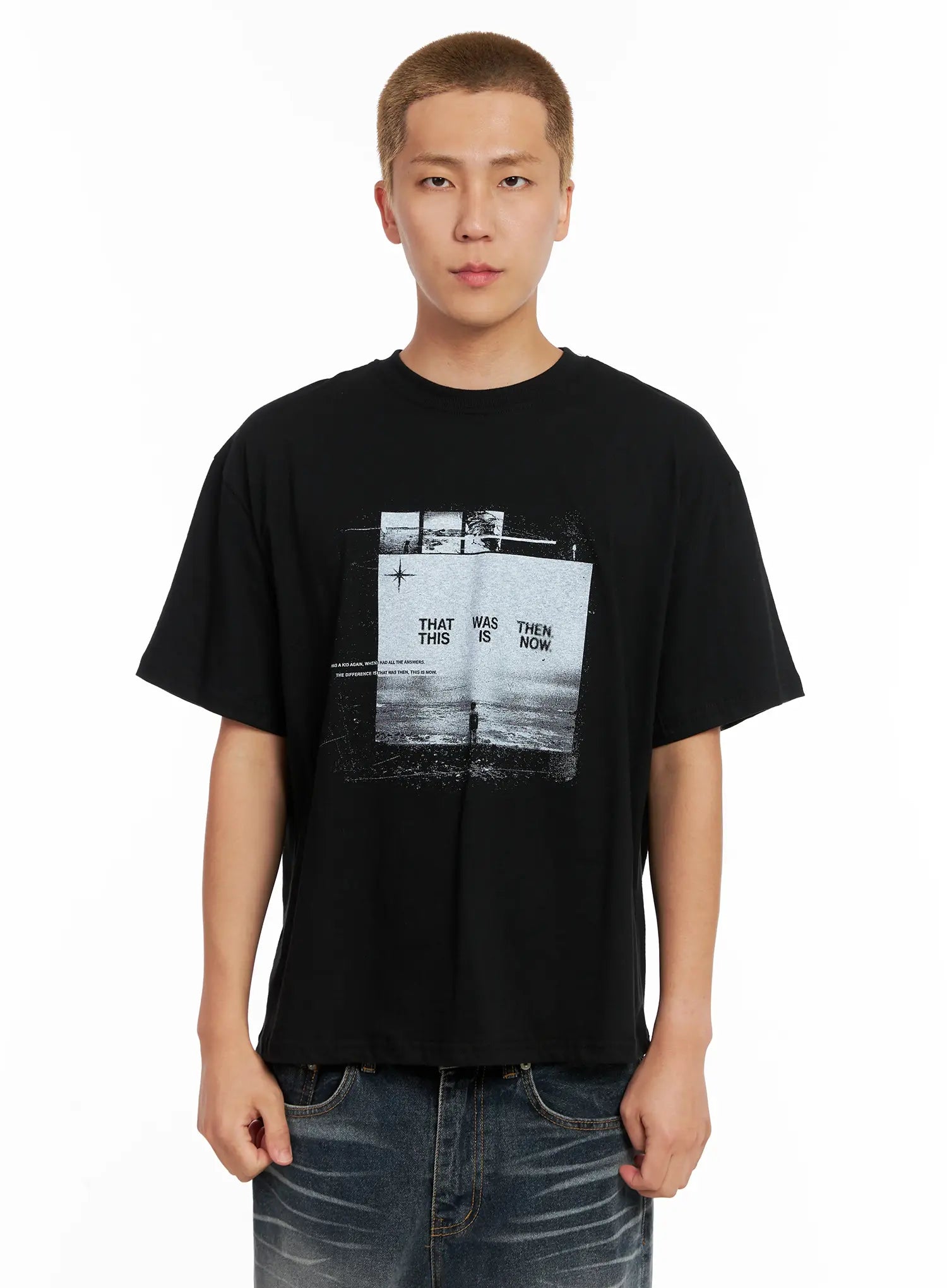 Men's Retro Graphic Tee IL518