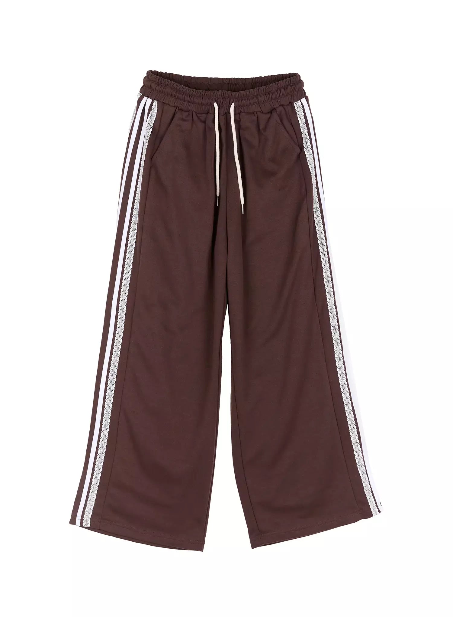 Striped Adjustable Sweatpants IU525