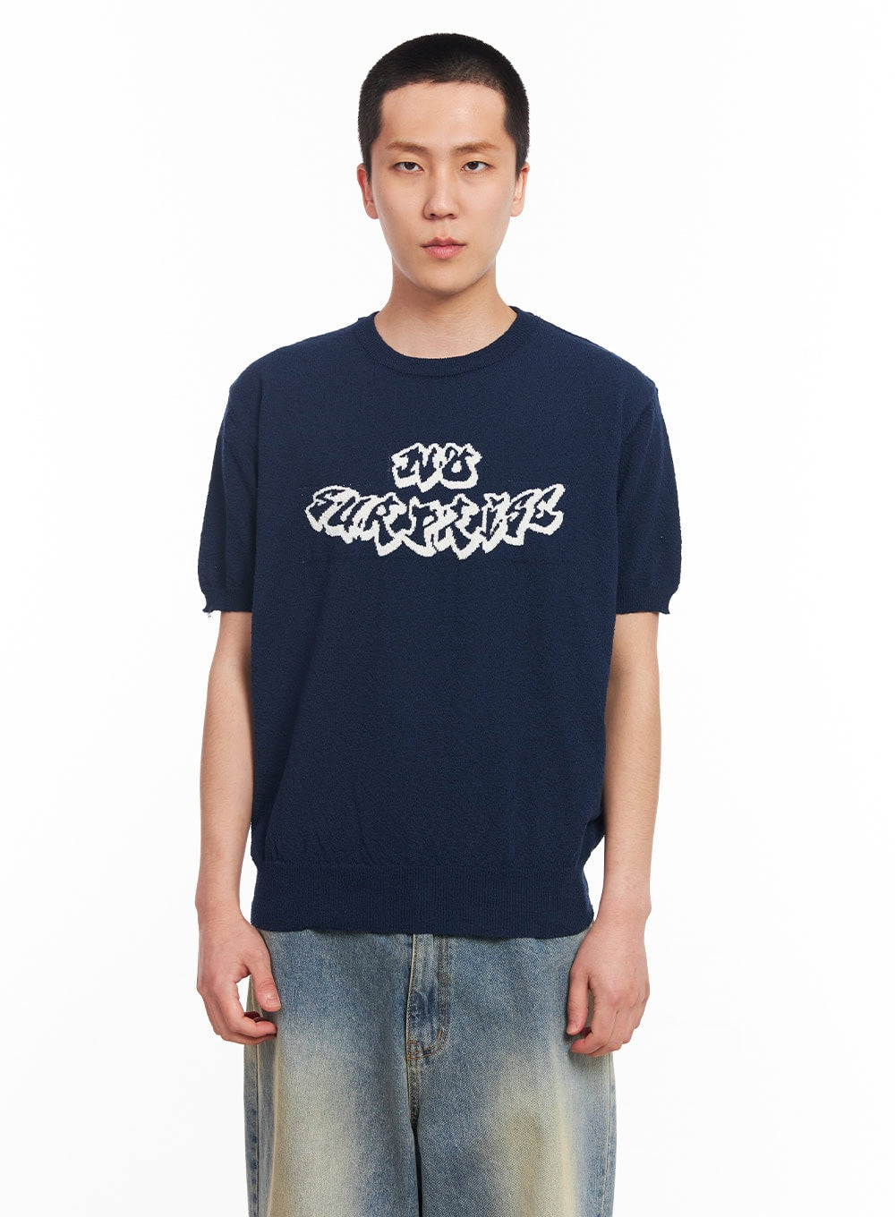 Men's Graphic Knit Tee IU512