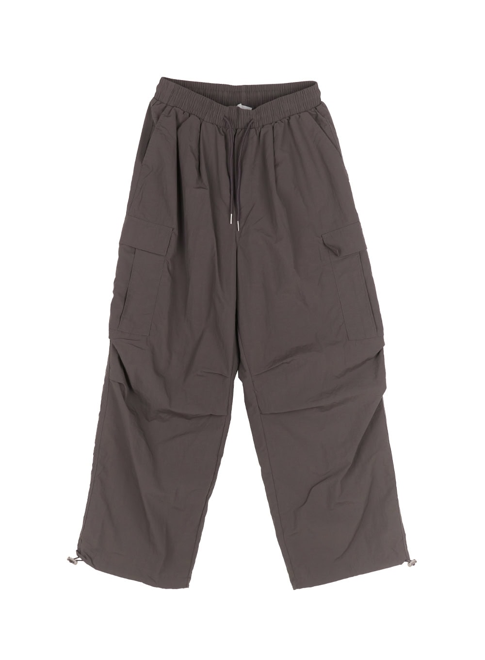 Cargo Wide-Leg Windbreaker Pants IY502
