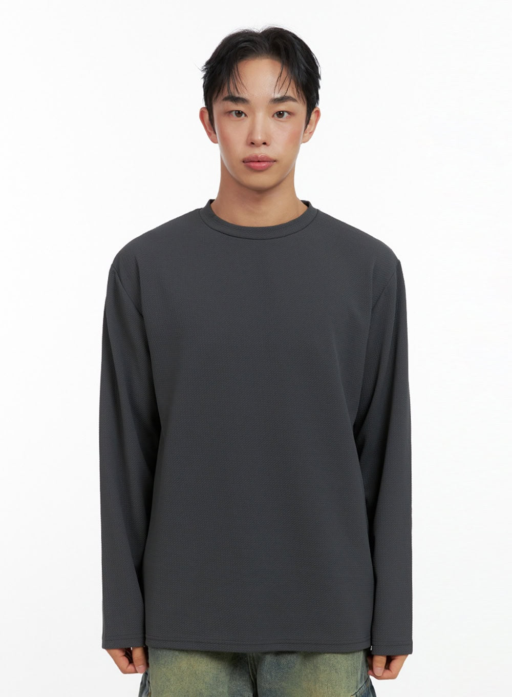 Men's Basic Long Sleeve Tee IN426