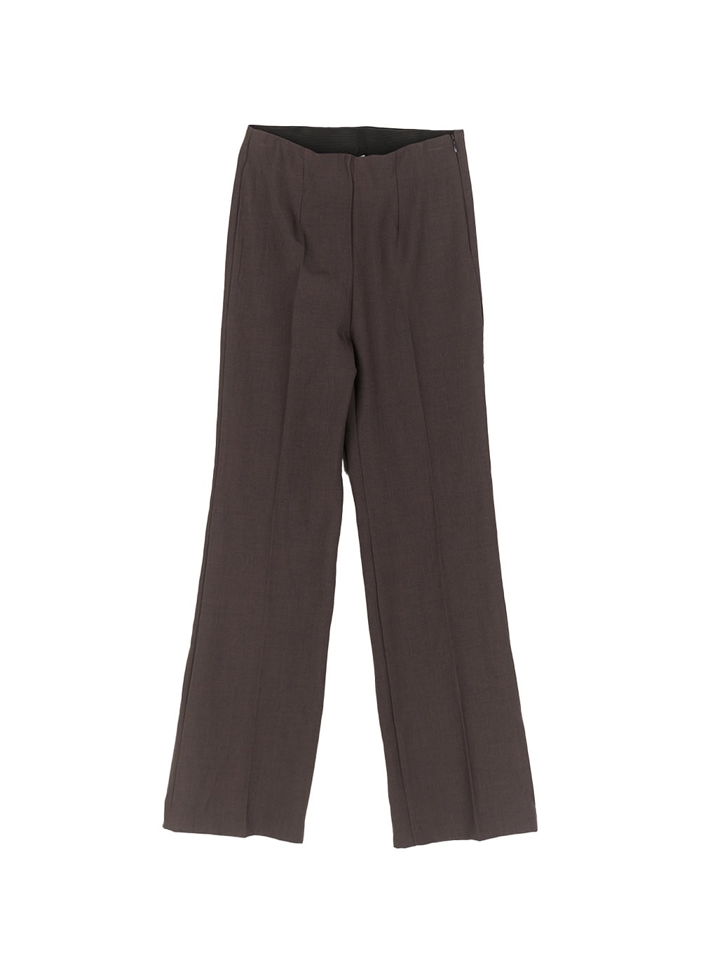 High-Waisted Bootcut Slacks IY508