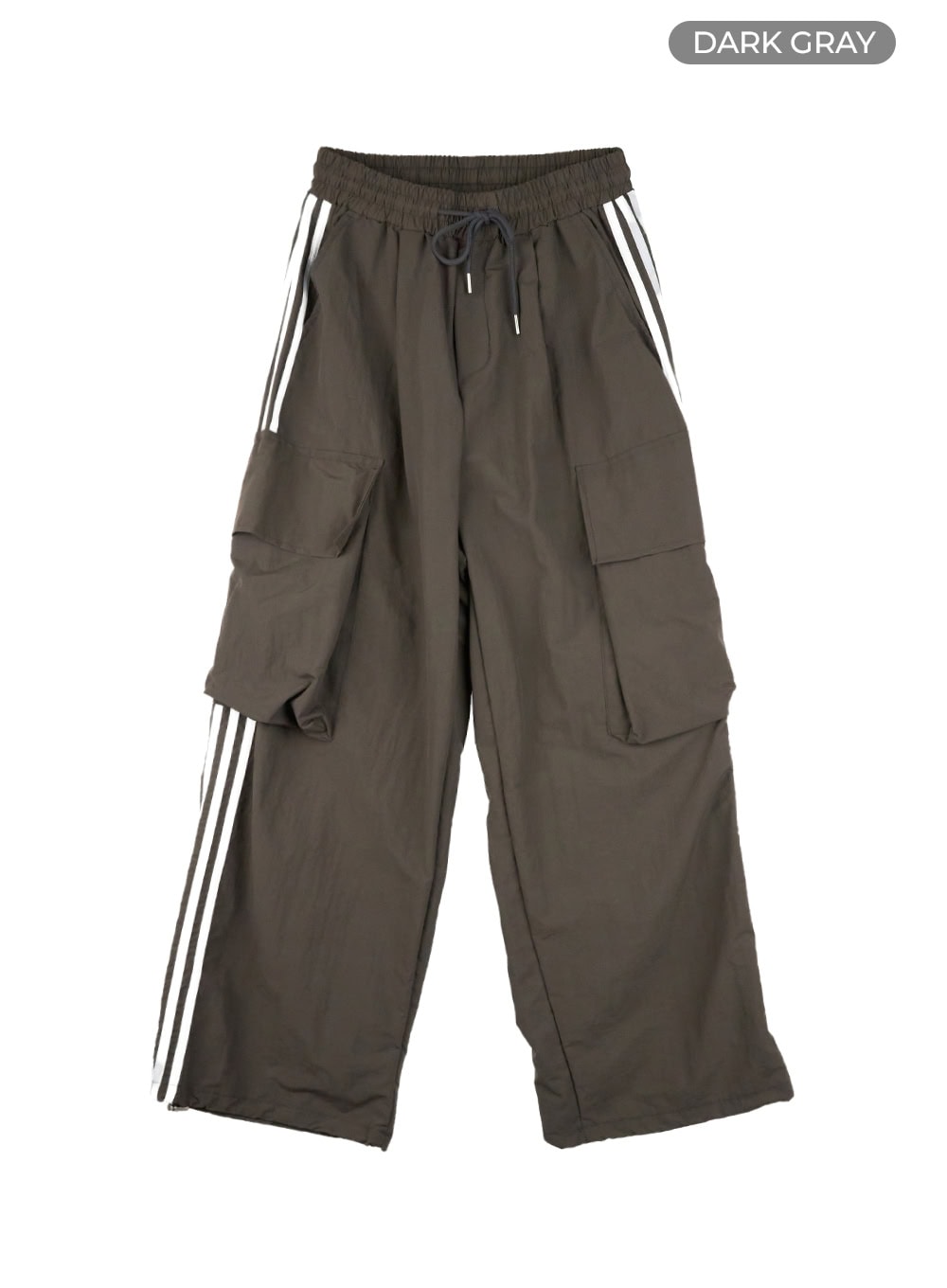 Nylon Cargo String Track Pants IL419