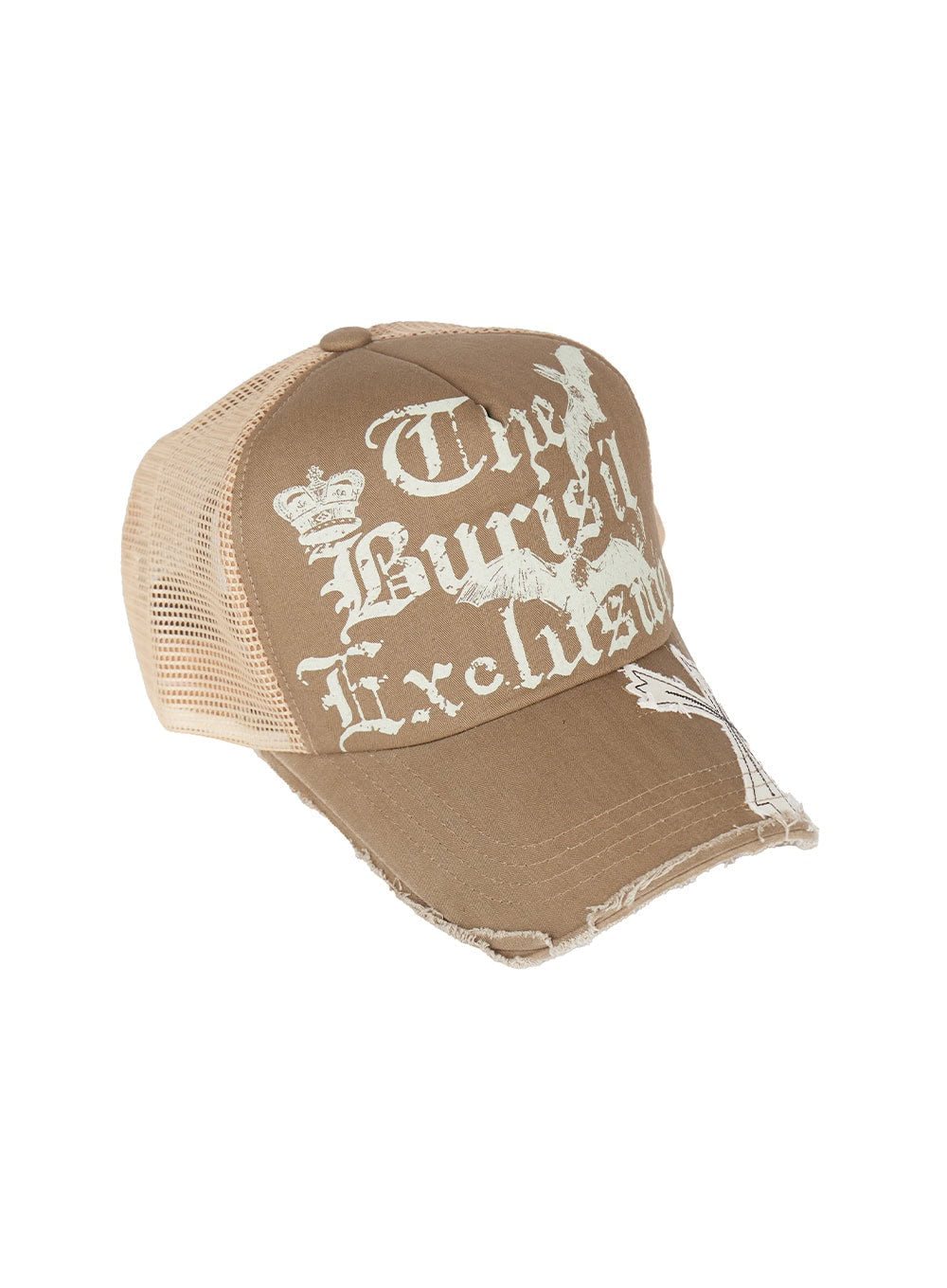 Patched Graphic Mesh Cap IY516