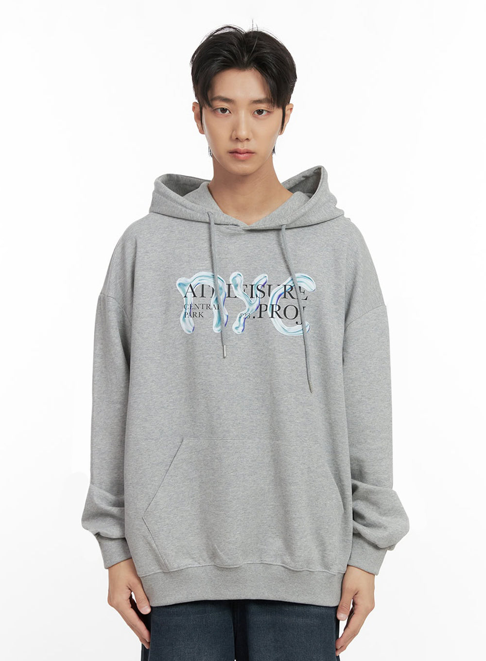 Men's Graphic Hooded Sweatshirt ID406