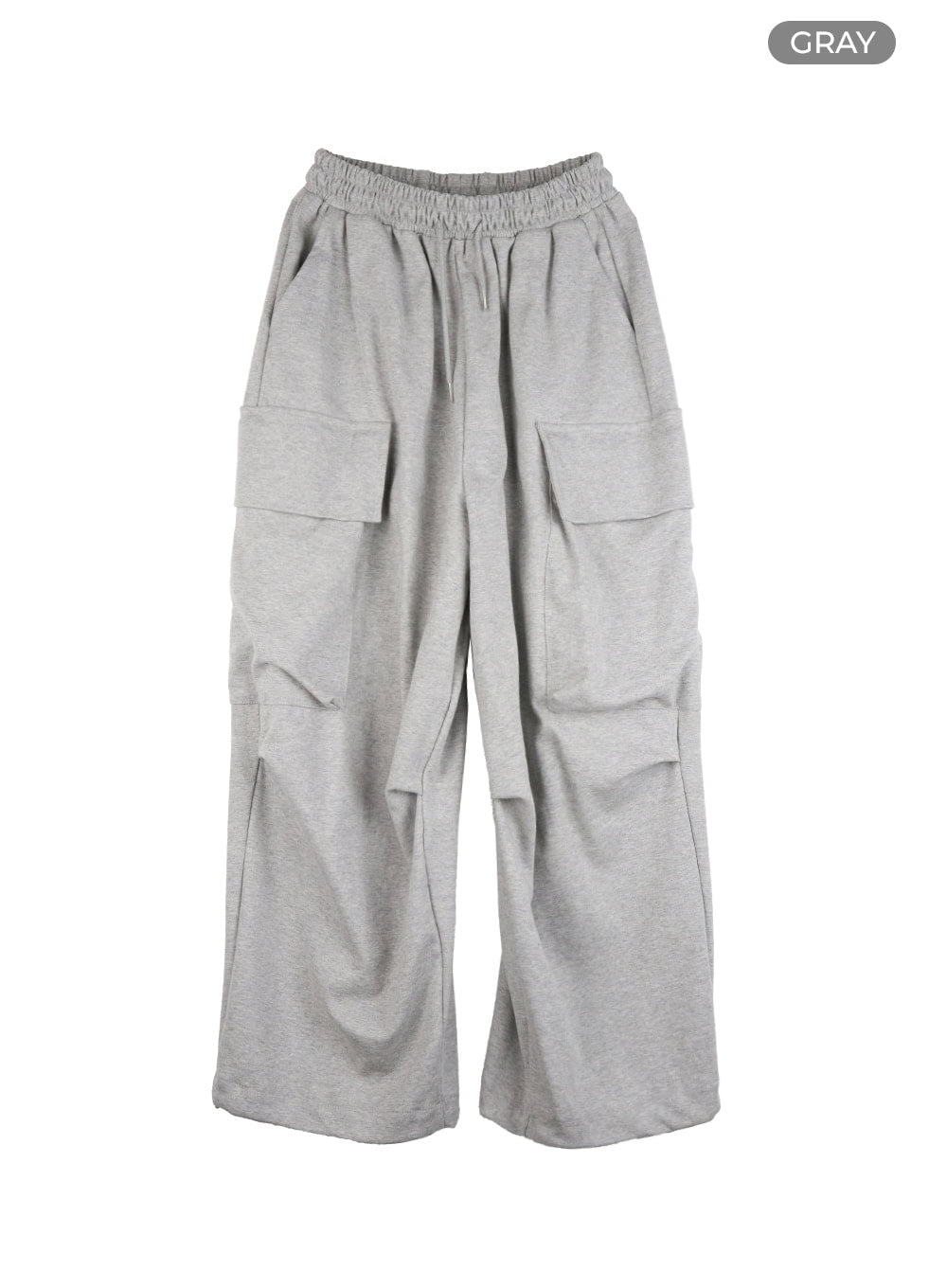Men's Wide Fit Cargo Pocket Sweatpants IS419