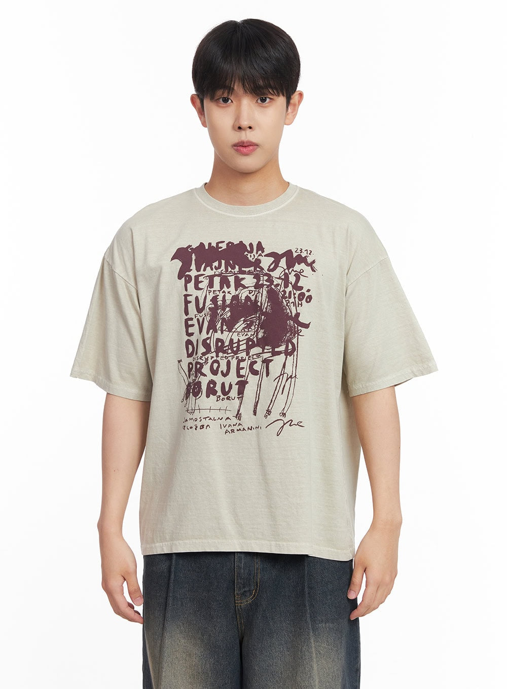 Men's Cotton Bliss Graphic T-Shirt IY522