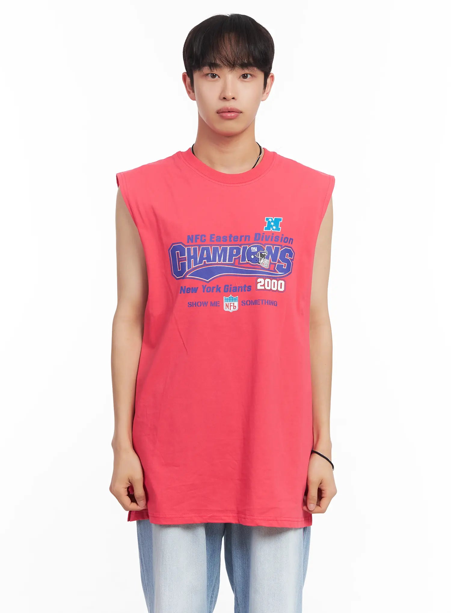 Men's Graphic Sleeveless Shirt IU519