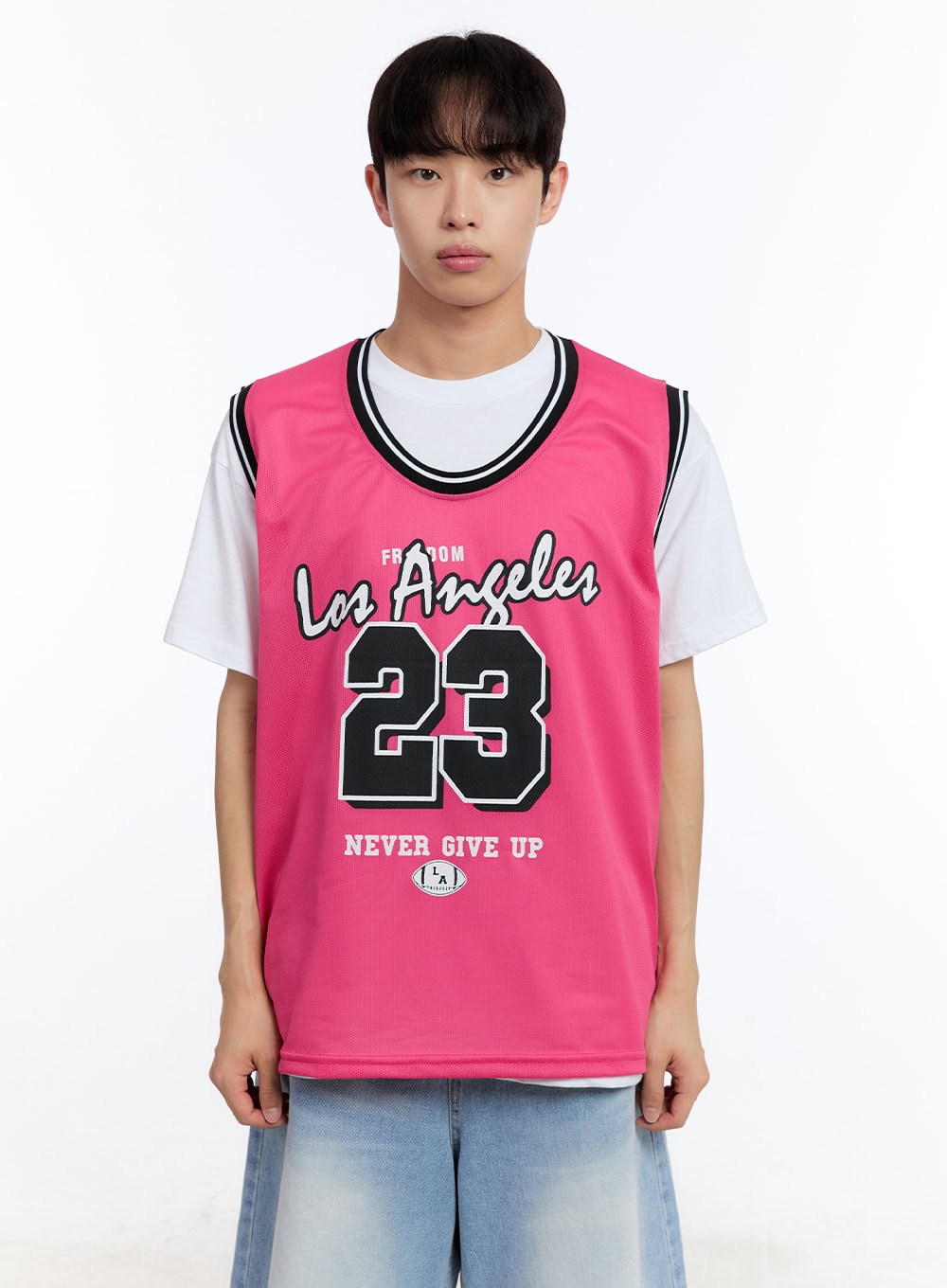 Men's Mesh LA Sleeveless Jersey Tee IY529