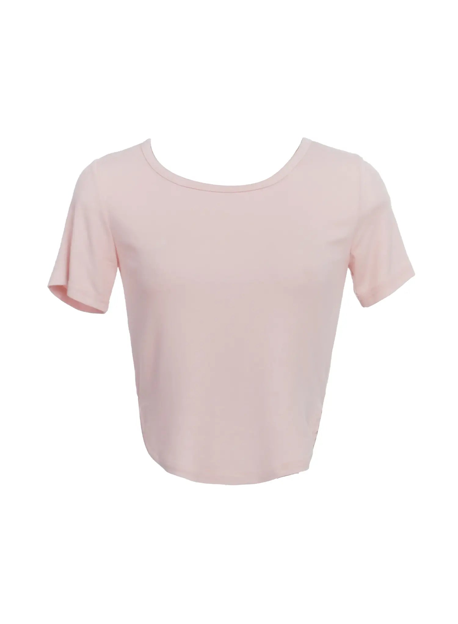 Essential Cropped Round-Neck Tee IC503
