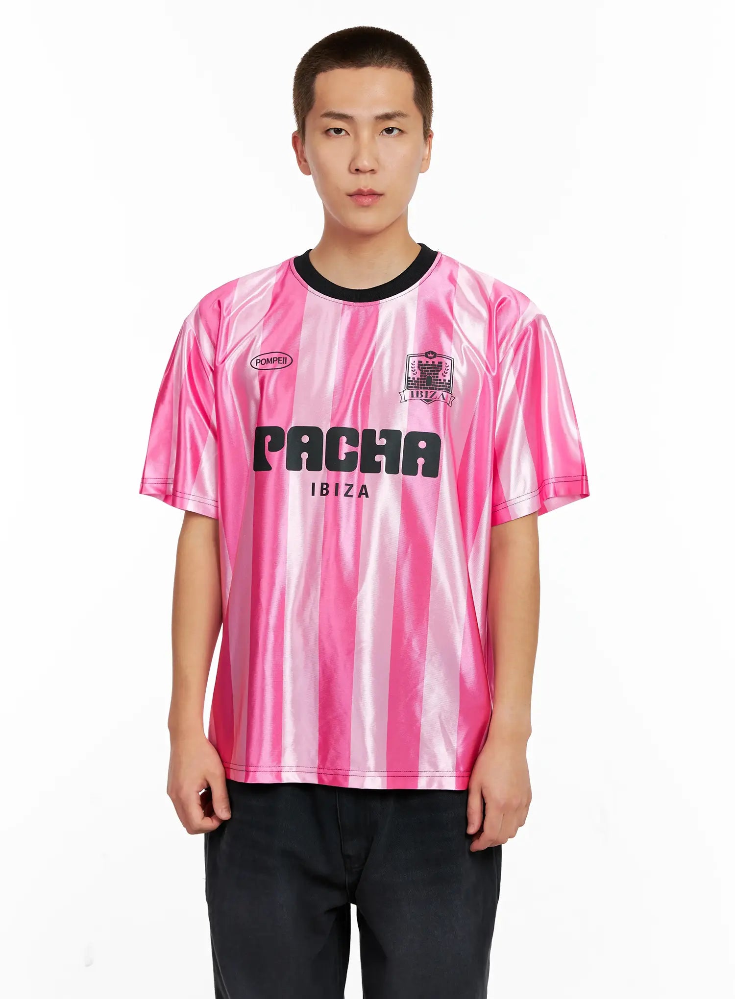 Men's Sporty Ibiza Striped Tee IG511